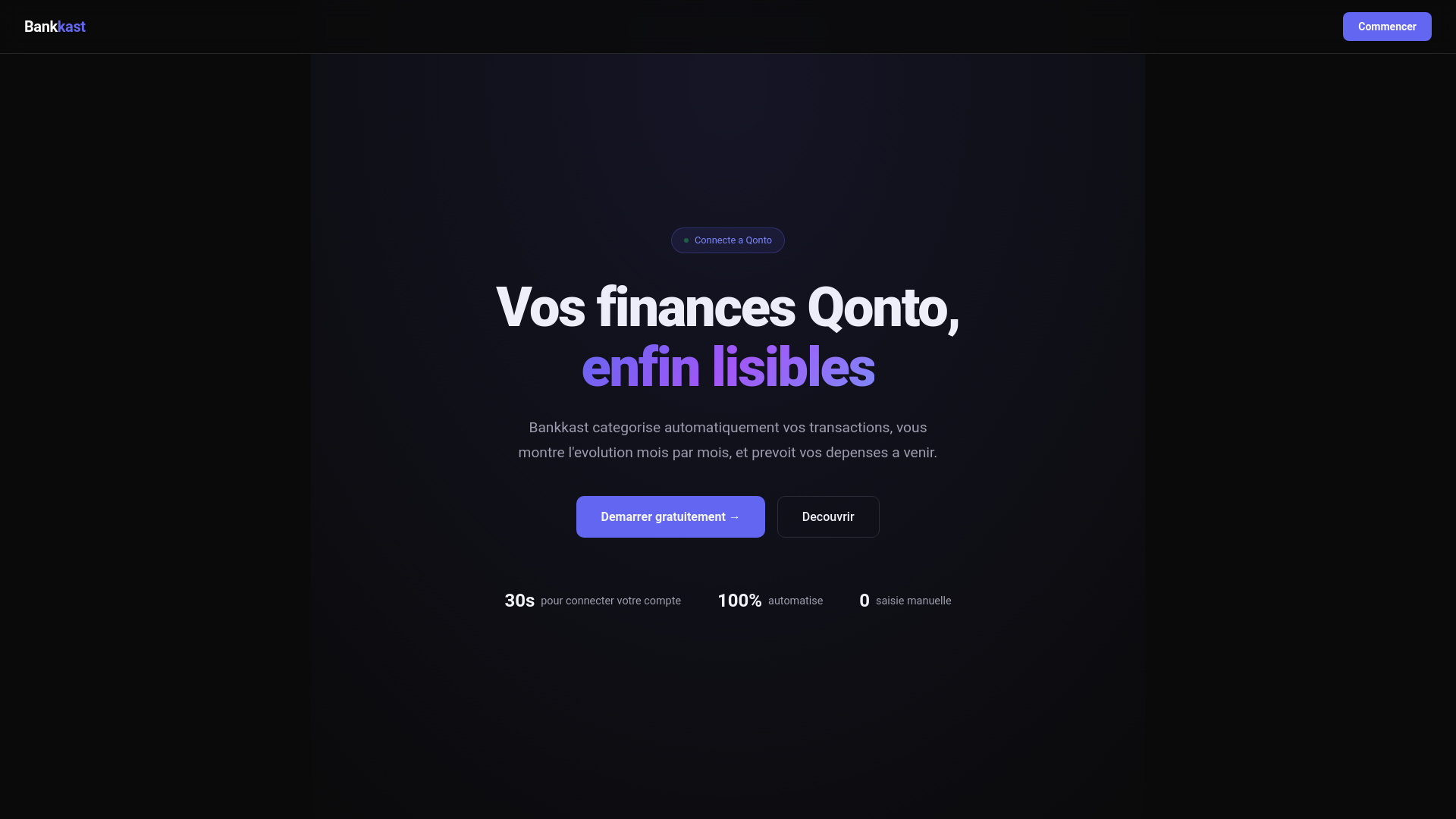website screenshot of https://bankkast.com/