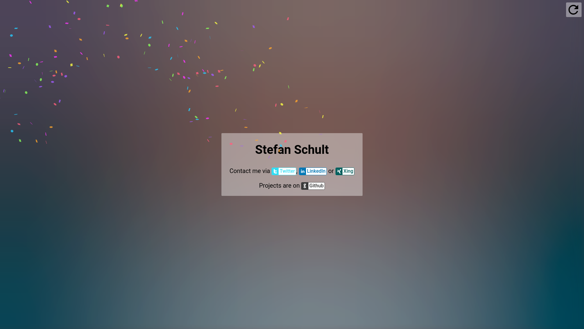 website screenshot of https://schultstefan-de.pages.dev/