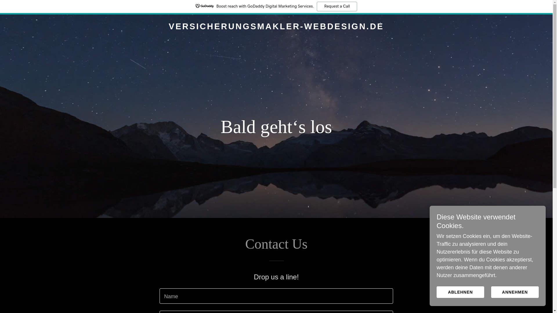 website screenshot of https://versicherungsmakler-webdesign.de/