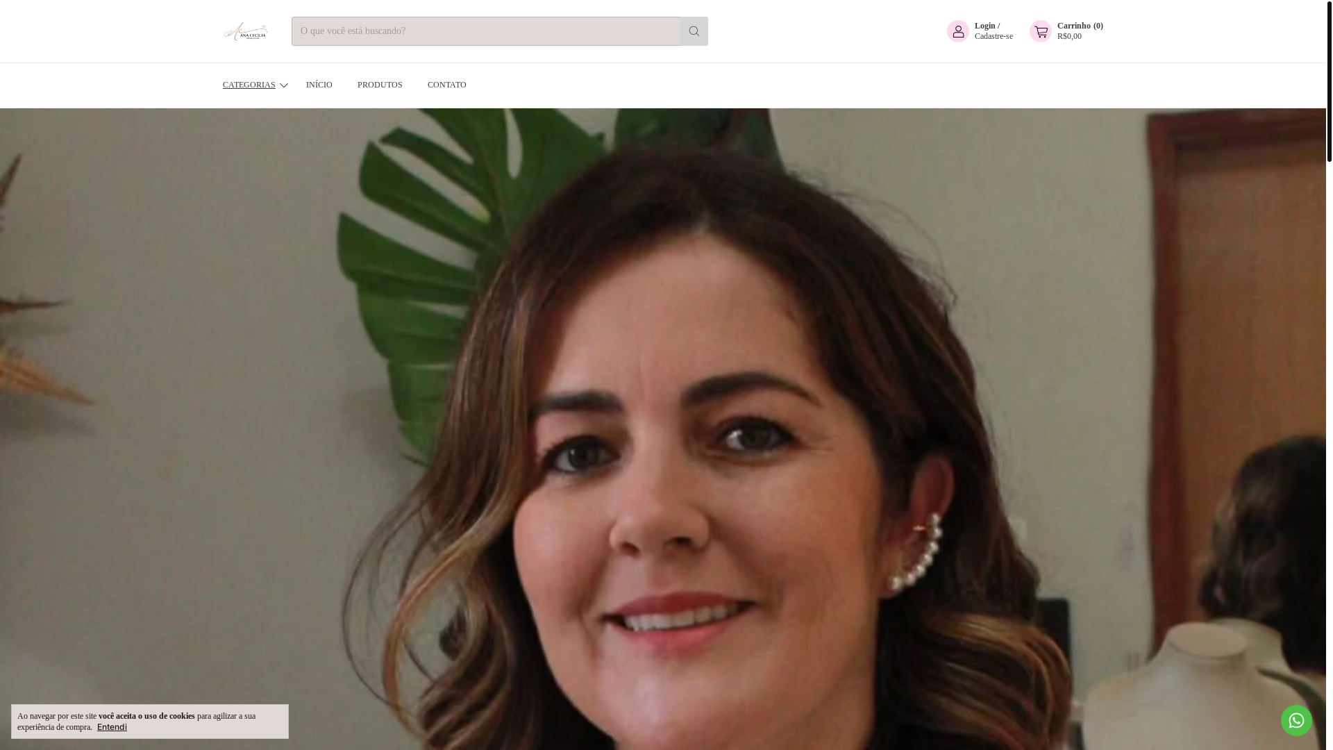 website screenshot of https://anaceciliasemijoias.com.br/