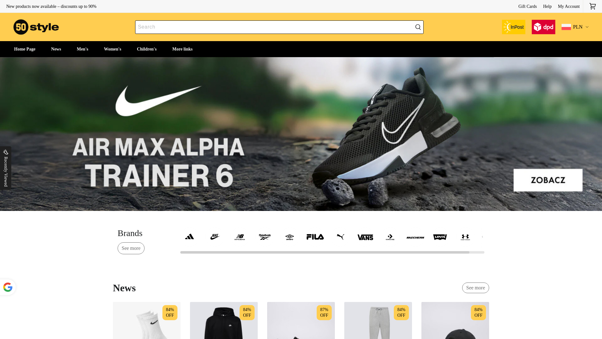 website screenshot of https://monicanicula.shop