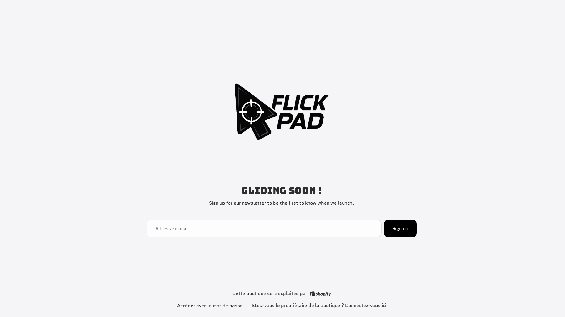 website screenshot of https://flickpad.fr/