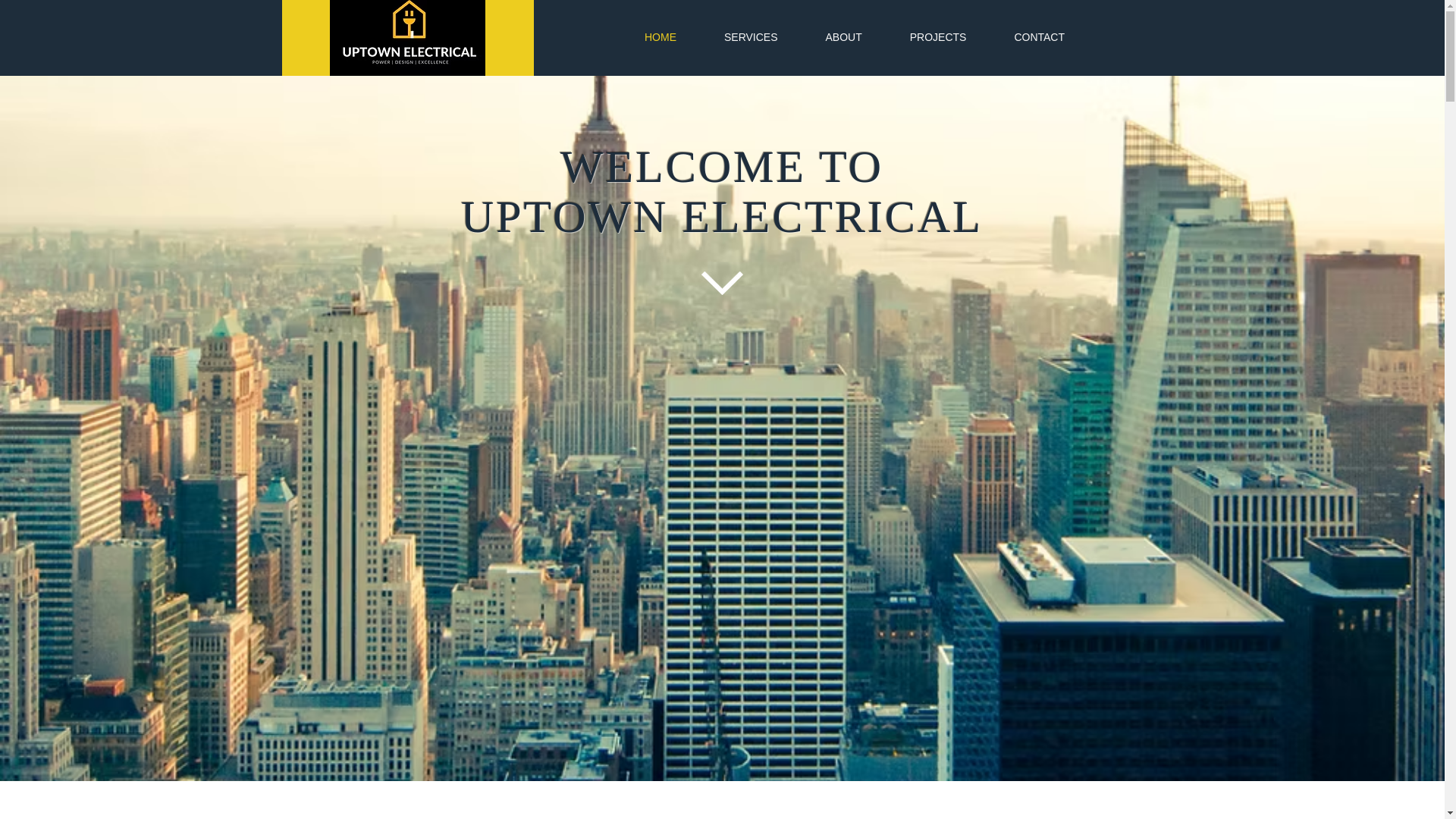 website screenshot of https://uptownelectricalnyc.com/