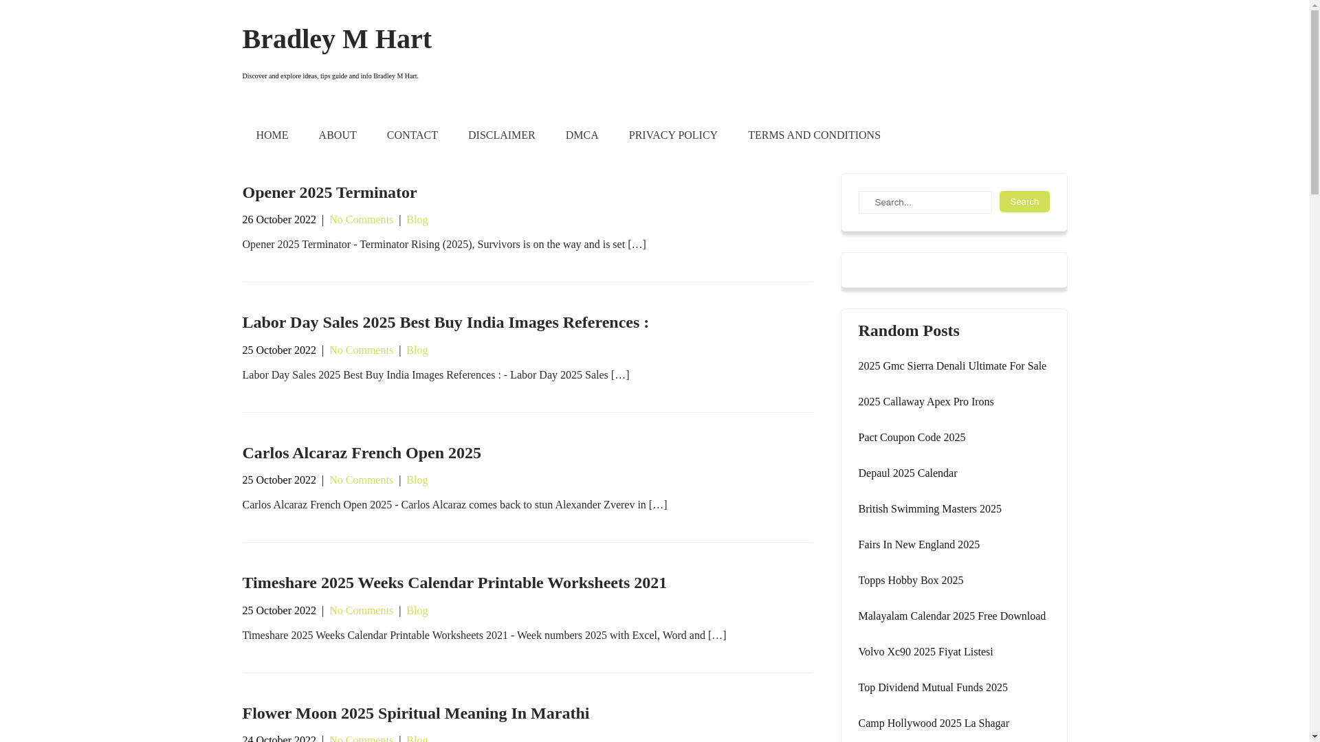 website screenshot of https://bradleymharth.pages.dev/