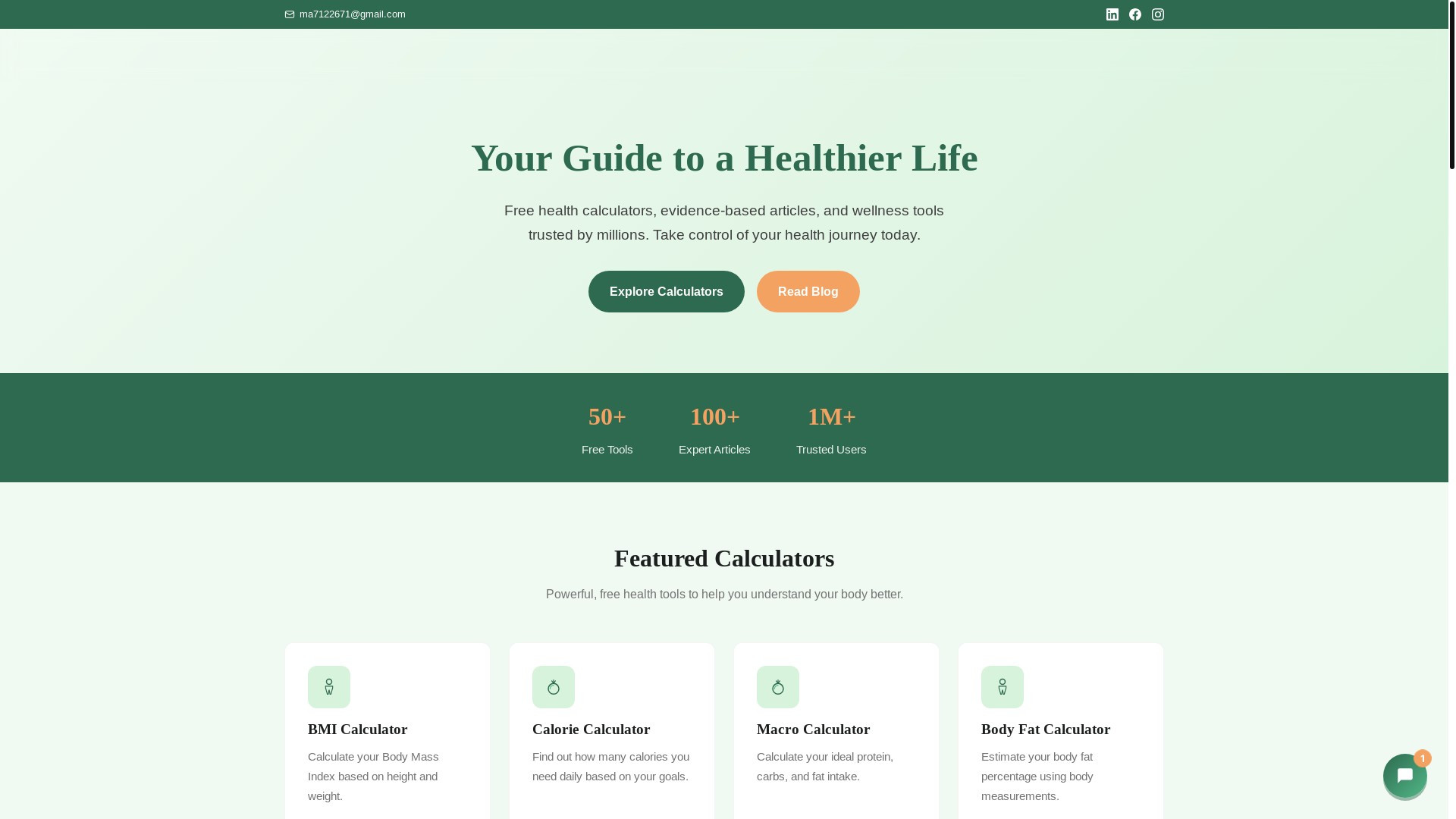 website screenshot of https://health-wellness-hub.pages.dev/