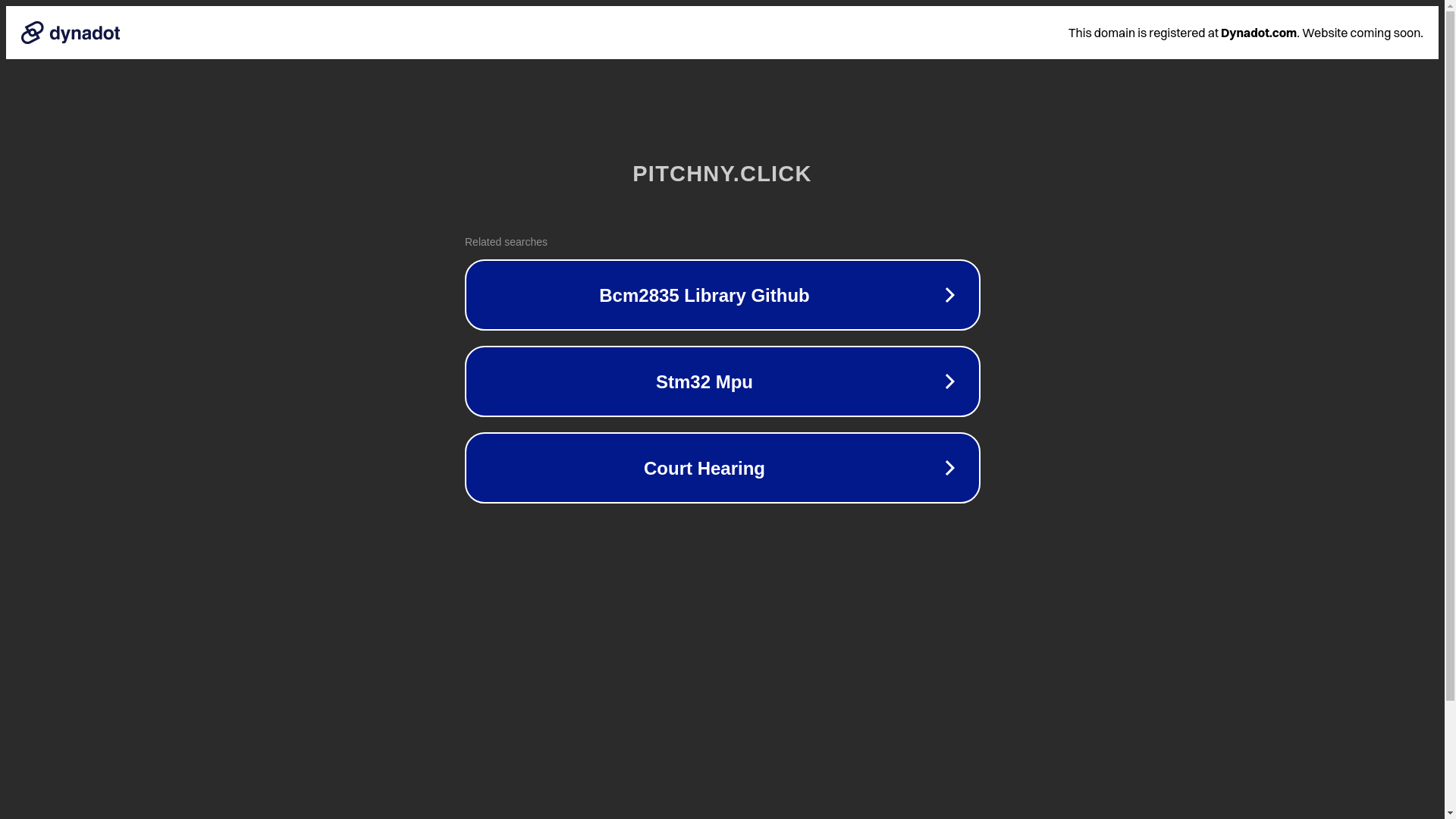website screenshot of https://pitchny.click/