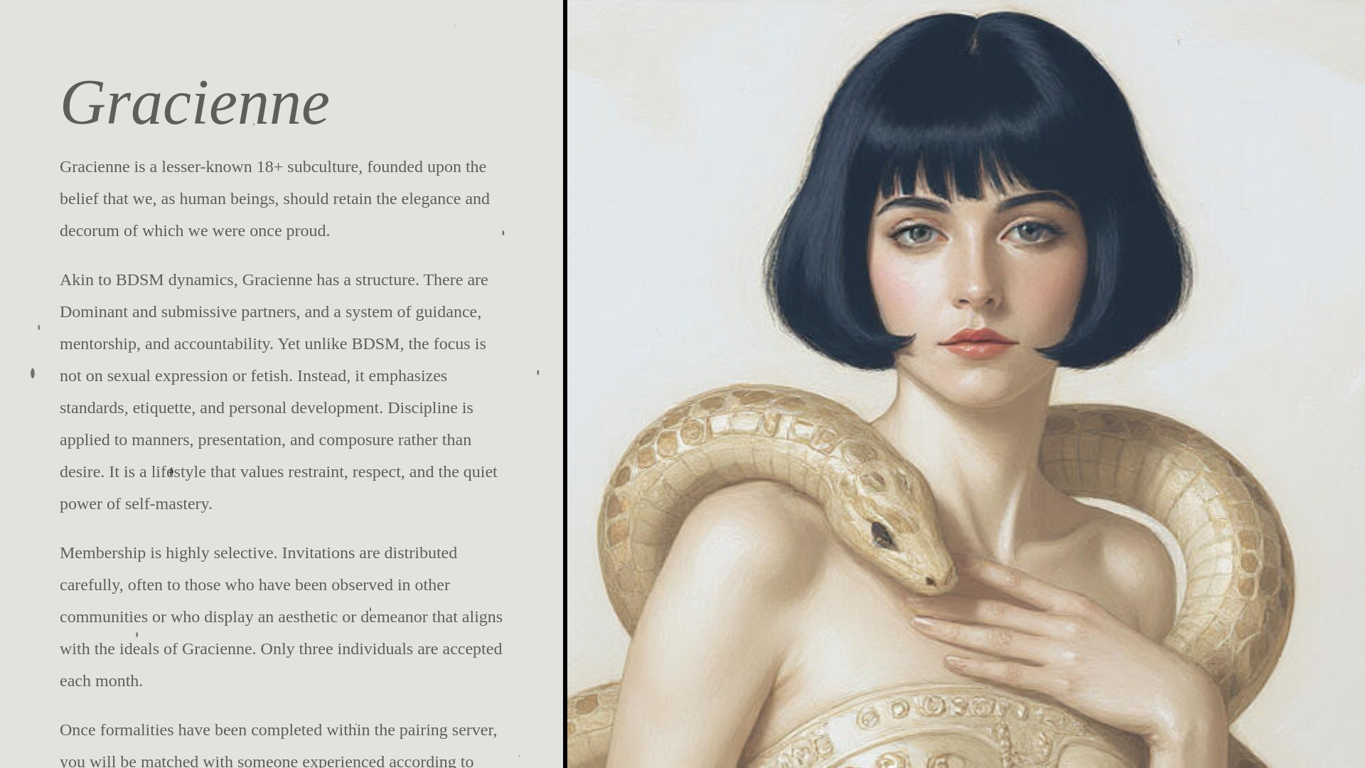 website screenshot of https://aboutgracienne.carrd.co/