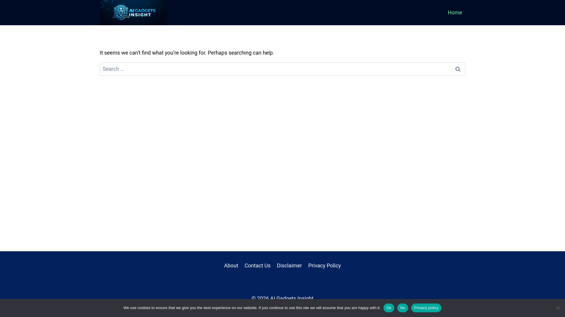 website screenshot of https://aigadgetsinsight.com