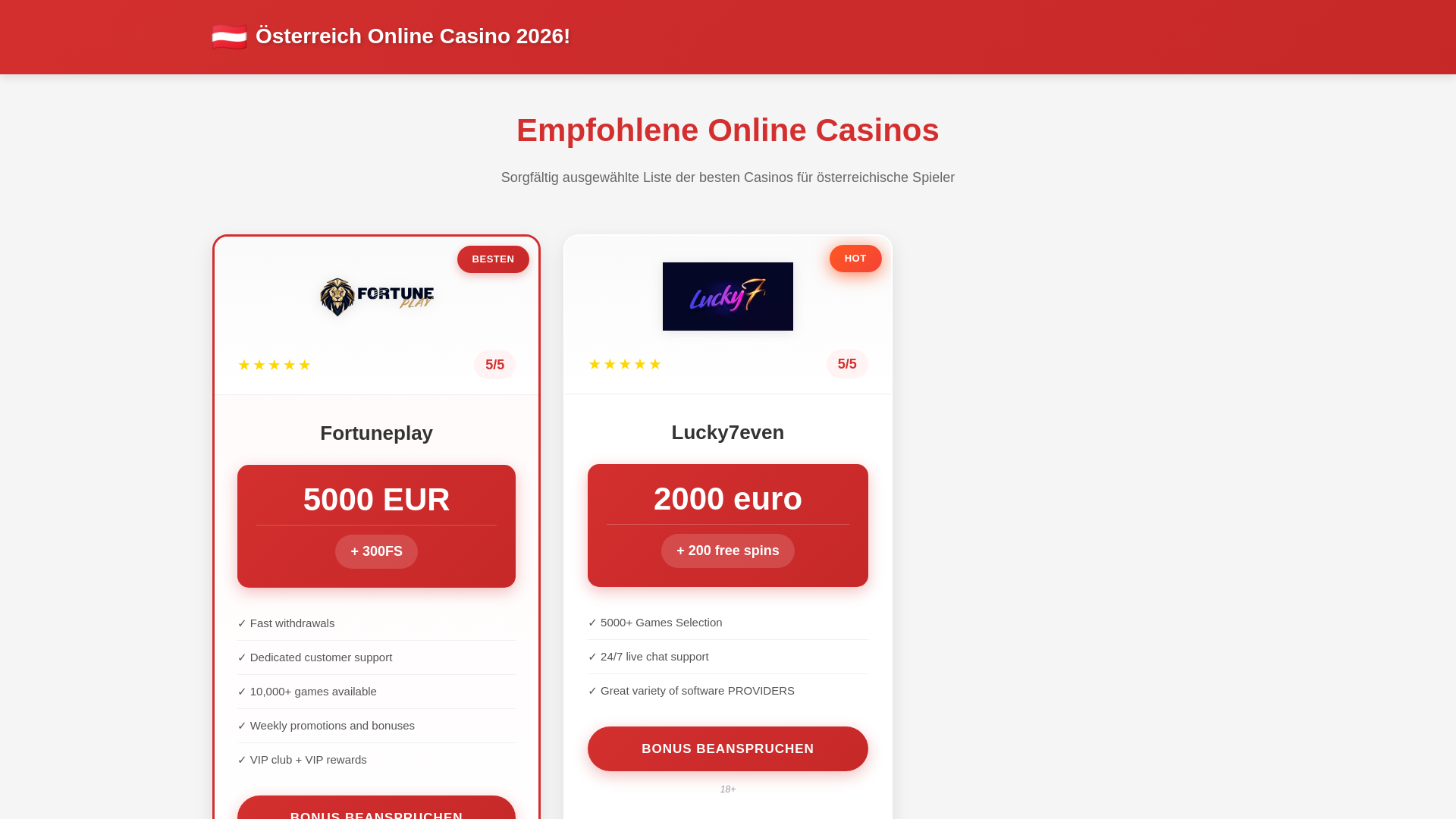 website screenshot of https://casino-osterreich.live/