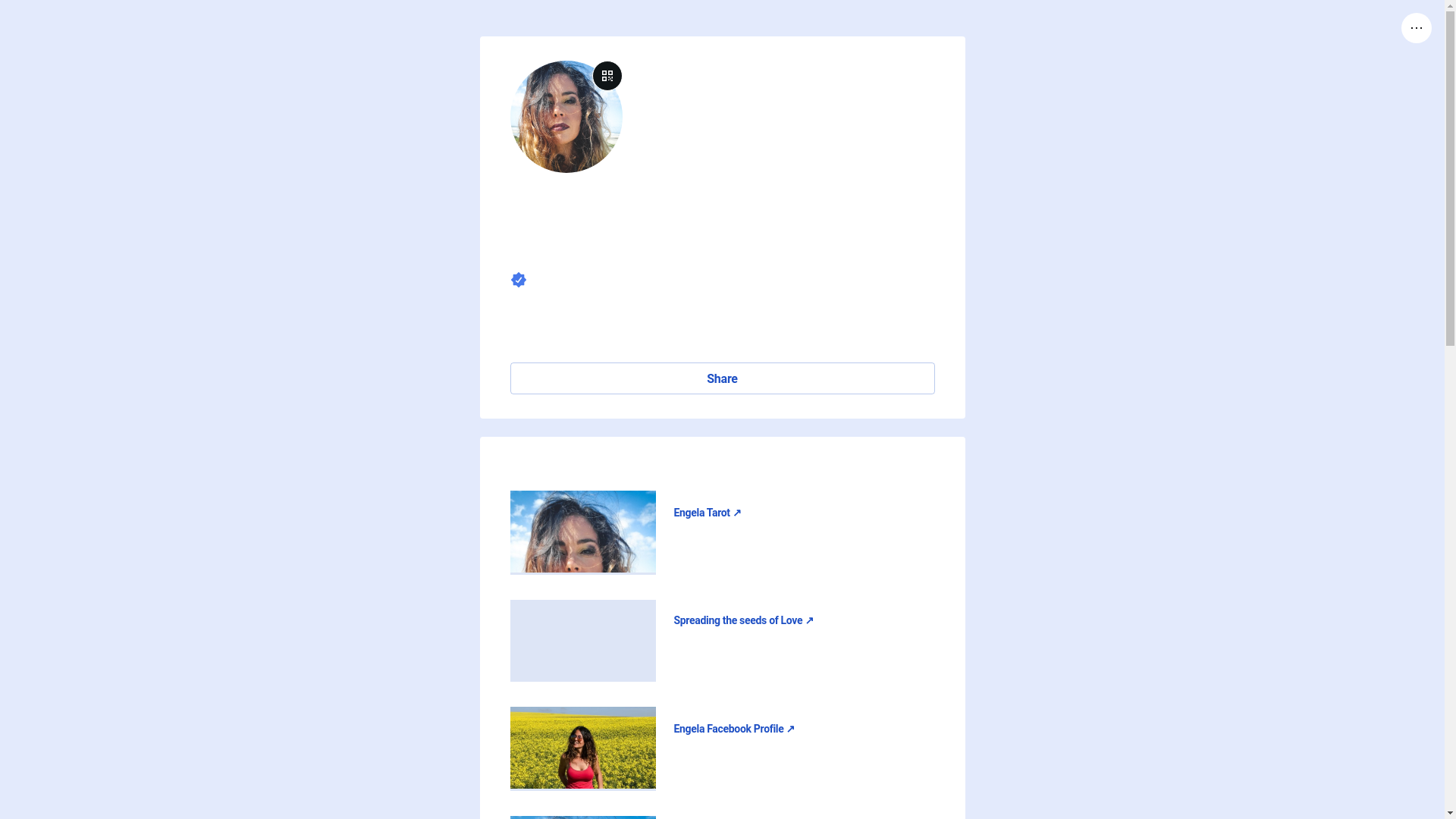 website screenshot of https://engelaellis.link/