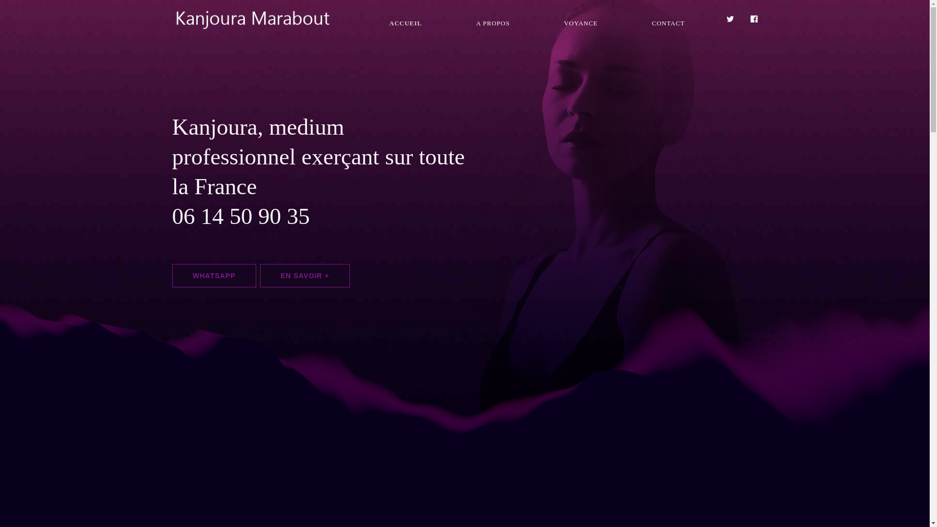 website screenshot of https://maraboutjonael.fr/