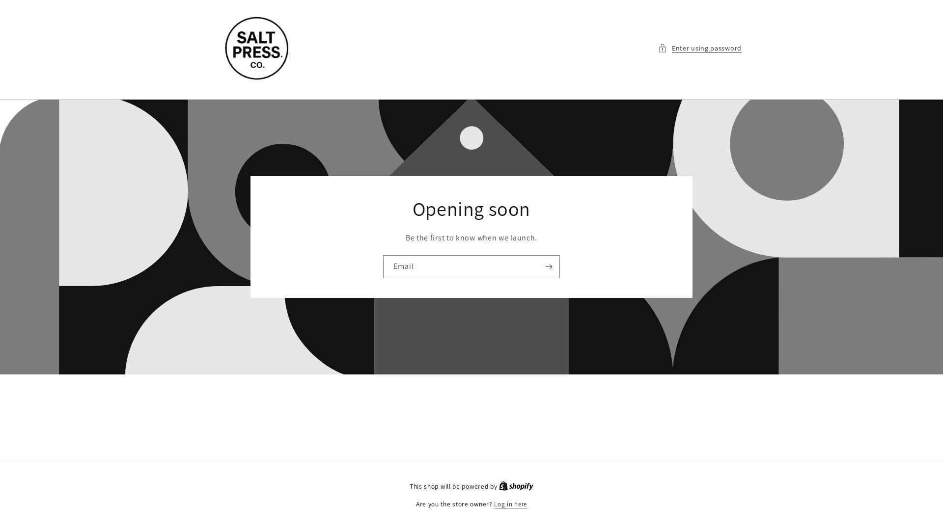 website screenshot of https://saltprintcompany.com/