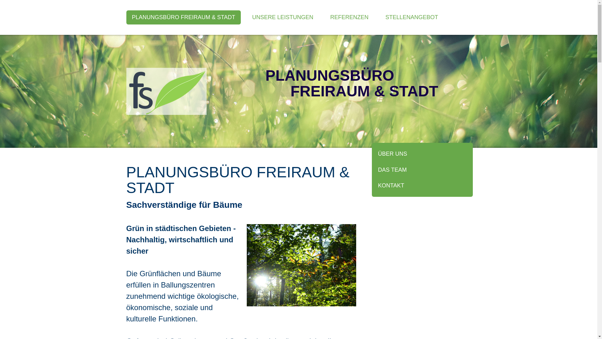 website screenshot of https://baumschutzfachlichebaubegleitung.de/
