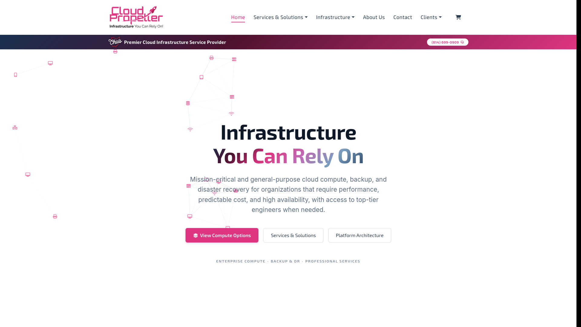 website screenshot of https://cloudpropeller-com.pages.dev/
