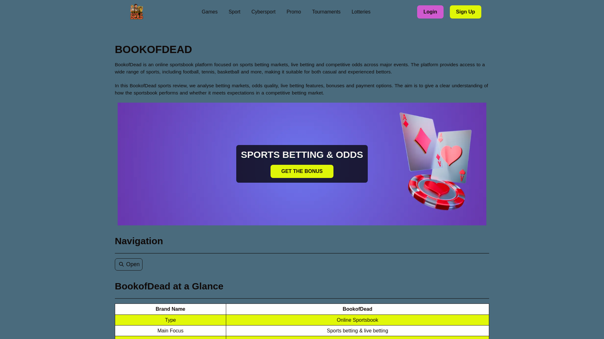 website screenshot of https://bookofdeadslots-games.pages.dev/