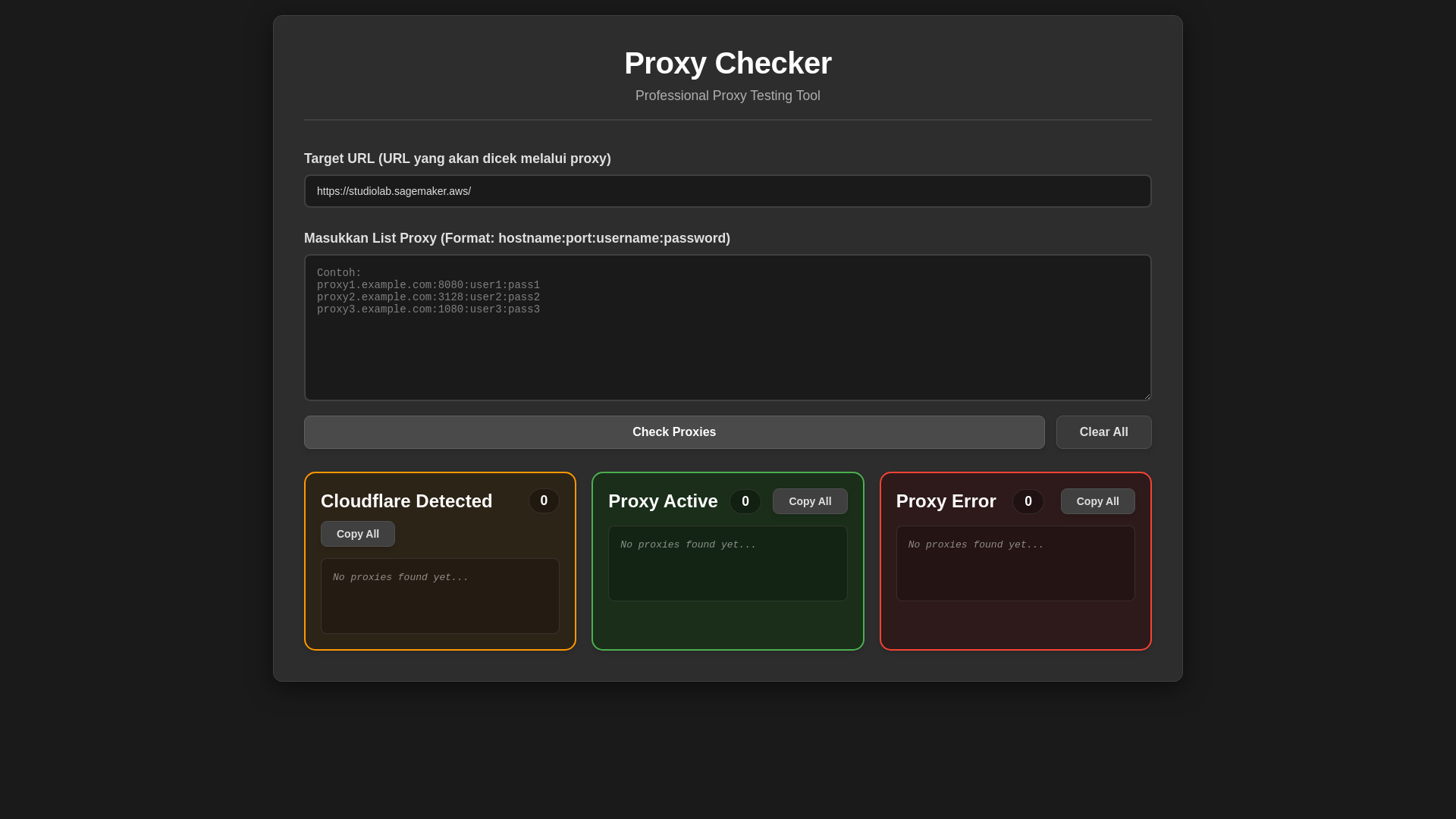 website screenshot of https://proxysage.pages.dev/