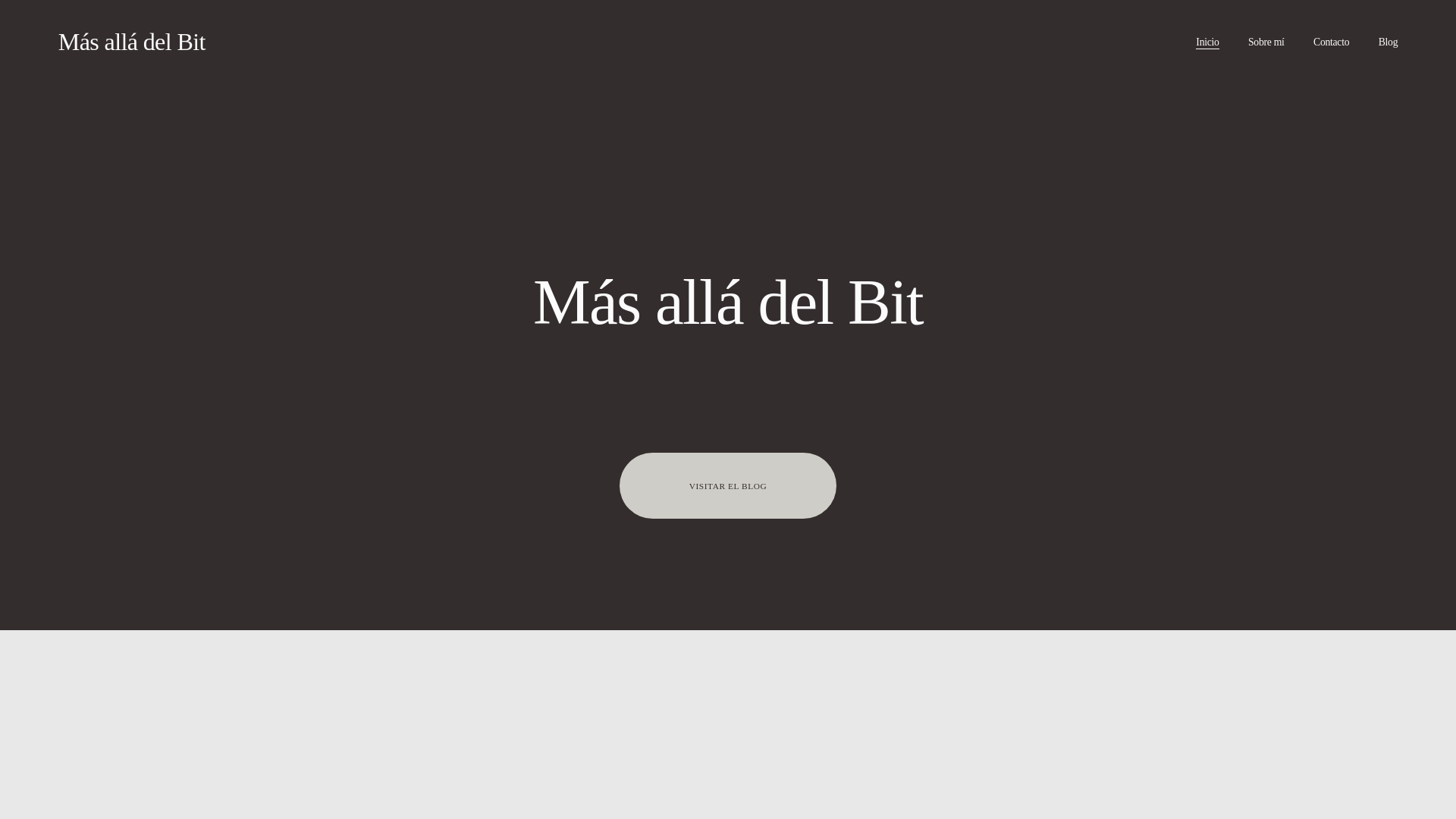 website screenshot of https://masalladelbit.com/