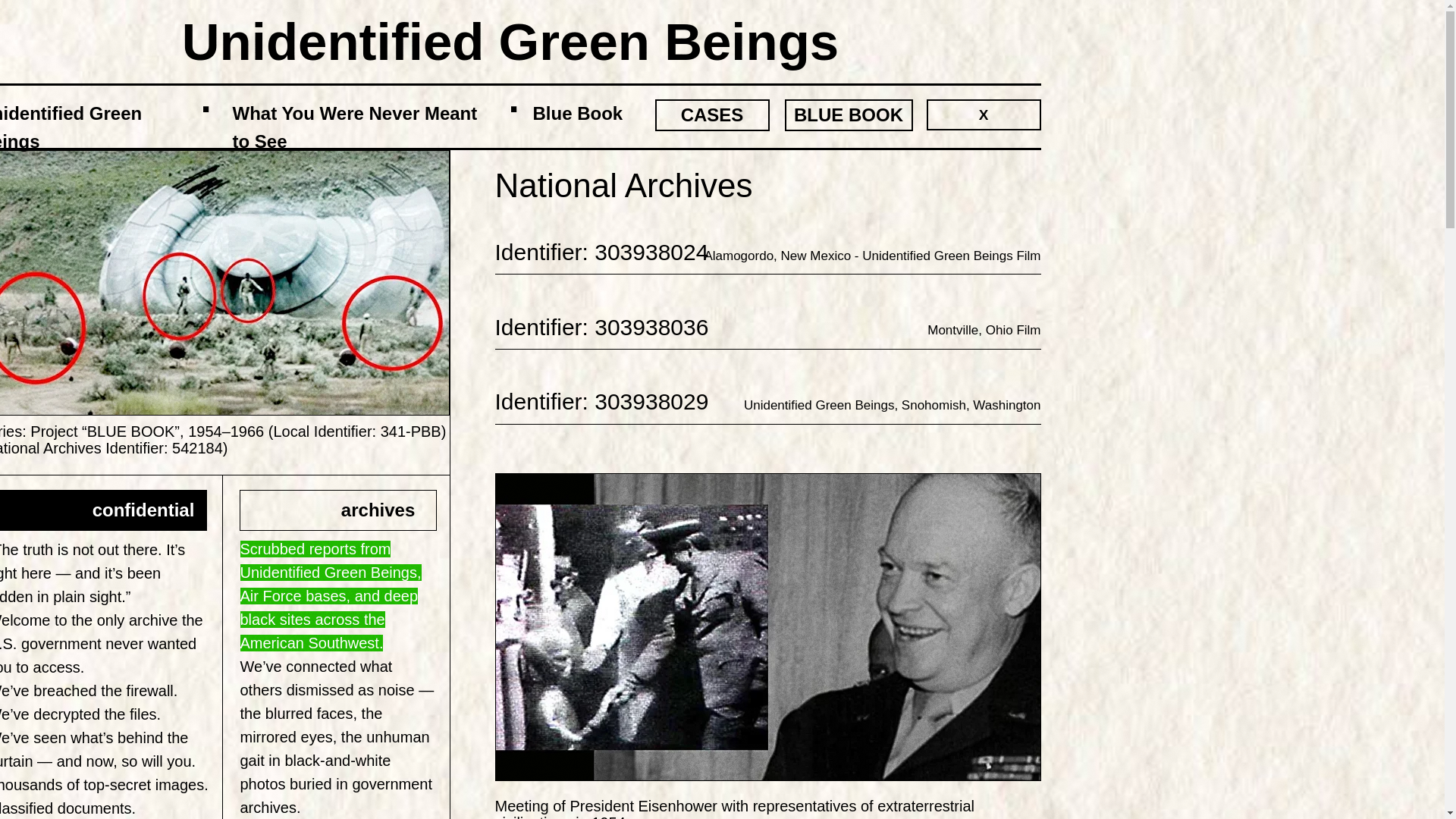 website screenshot of https://archive51.org/