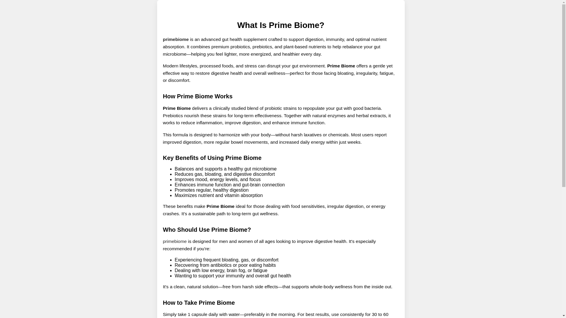 website screenshot of https://primebiome-us-usa.pages.dev/
