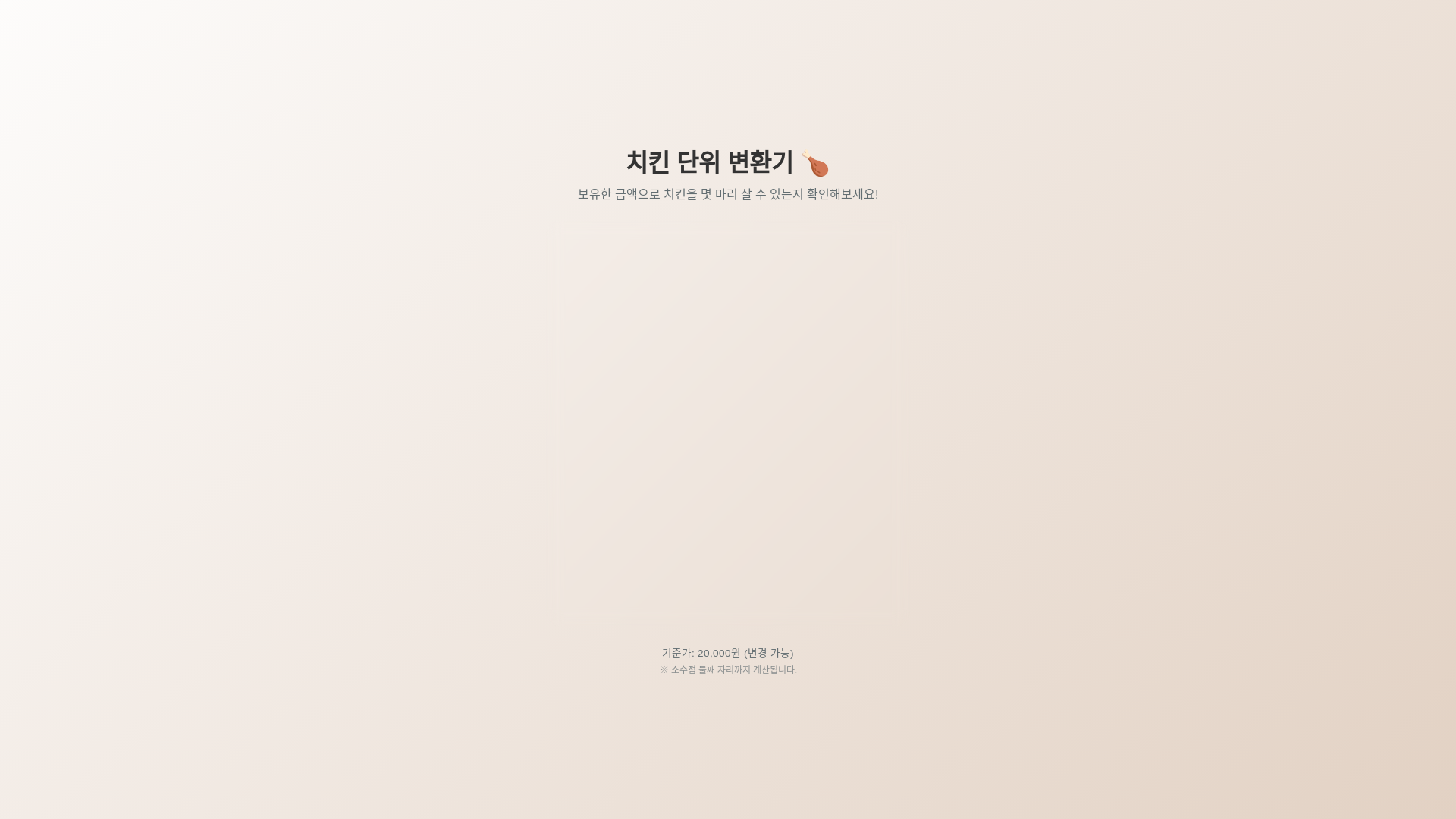 website screenshot of https://chicken-calculator-web.pages.dev/