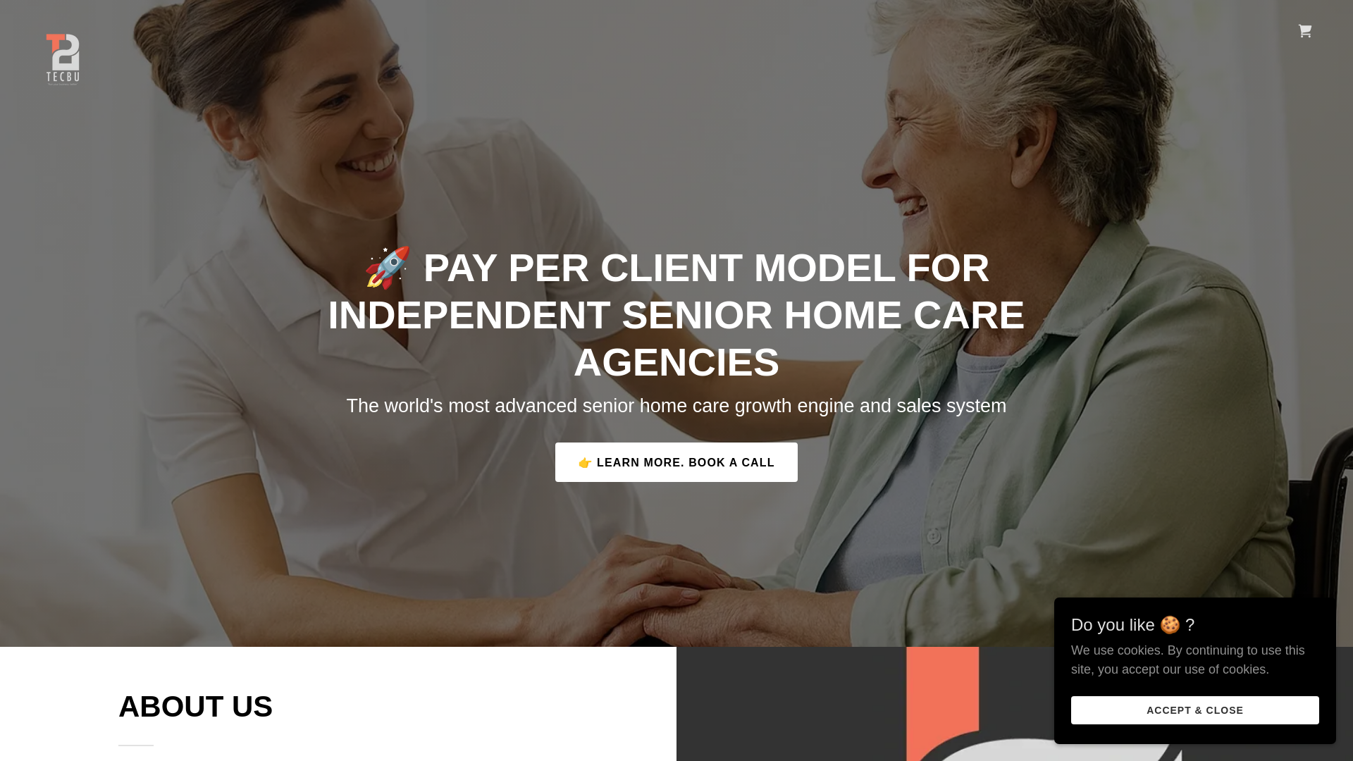 website screenshot of https://shcaregivers.com/