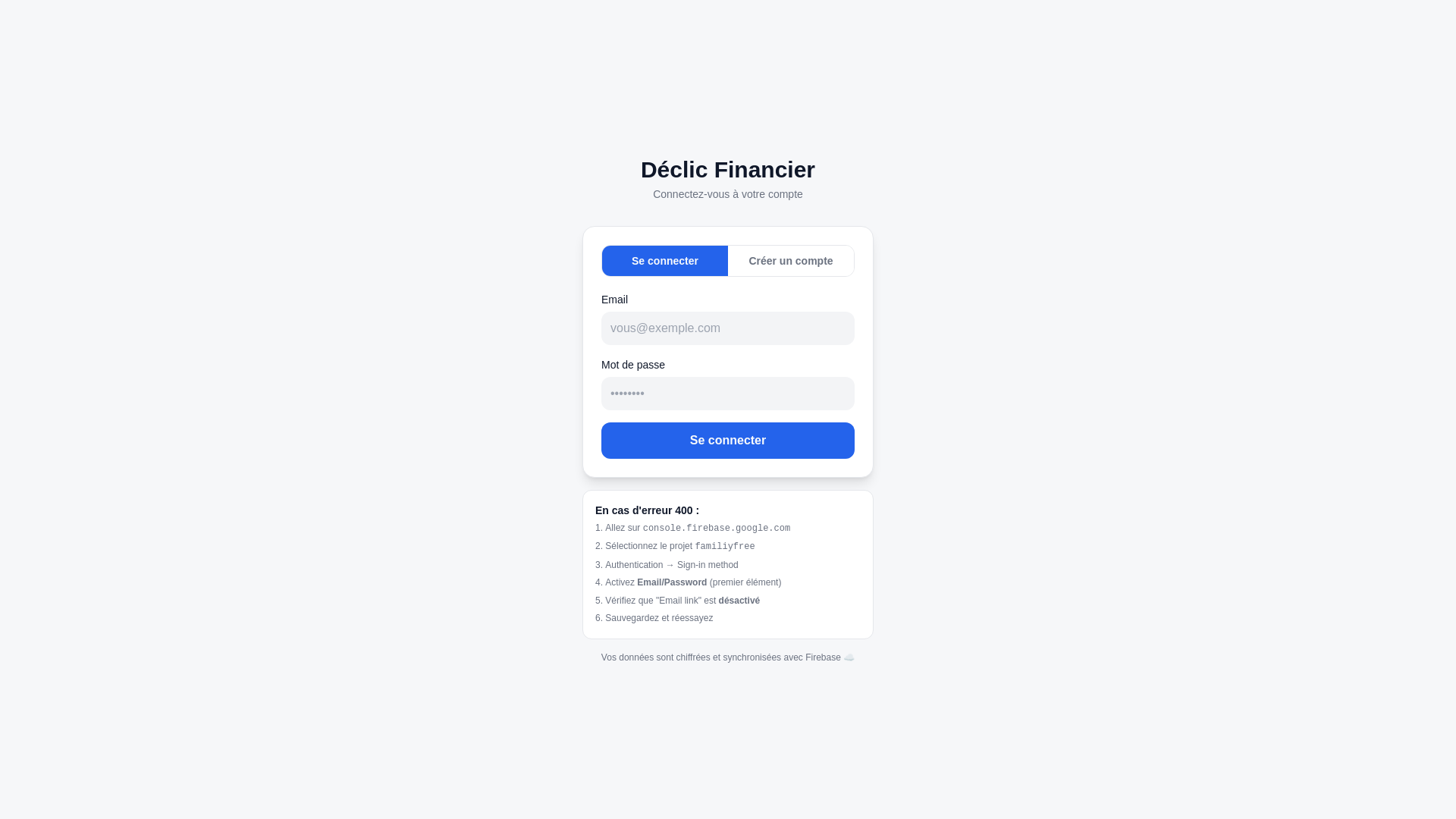 website screenshot of https://declic-financier.com/