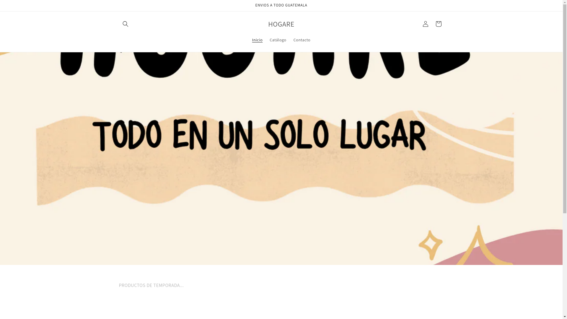 website screenshot of https://hogare.us/