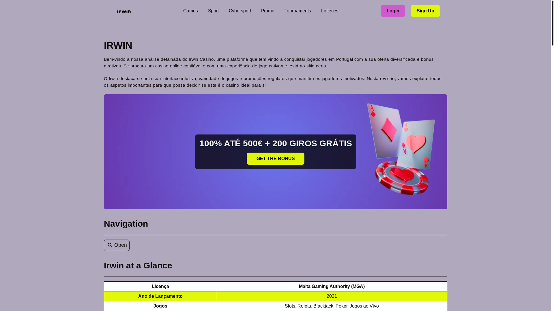 website screenshot of https://irwinpt-org.pages.dev/
