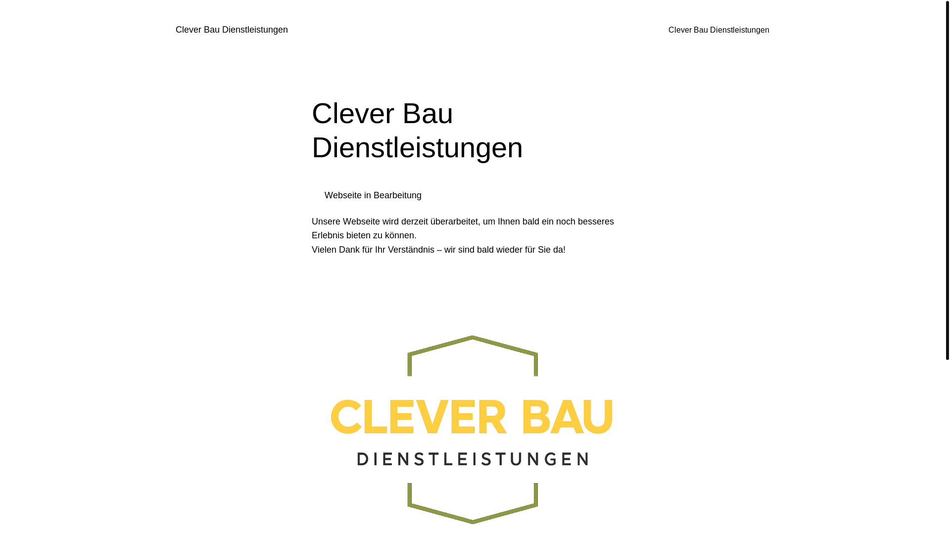 website screenshot of https://cleverbau-dienstleistungen.de/