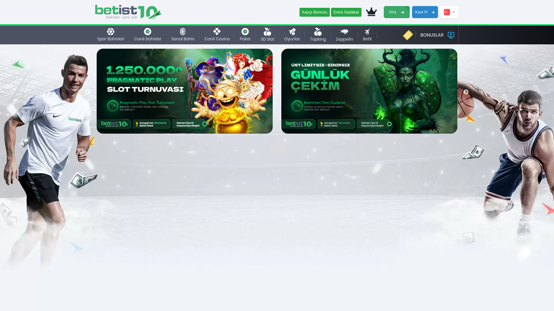 website screenshot of https://betist1749.com