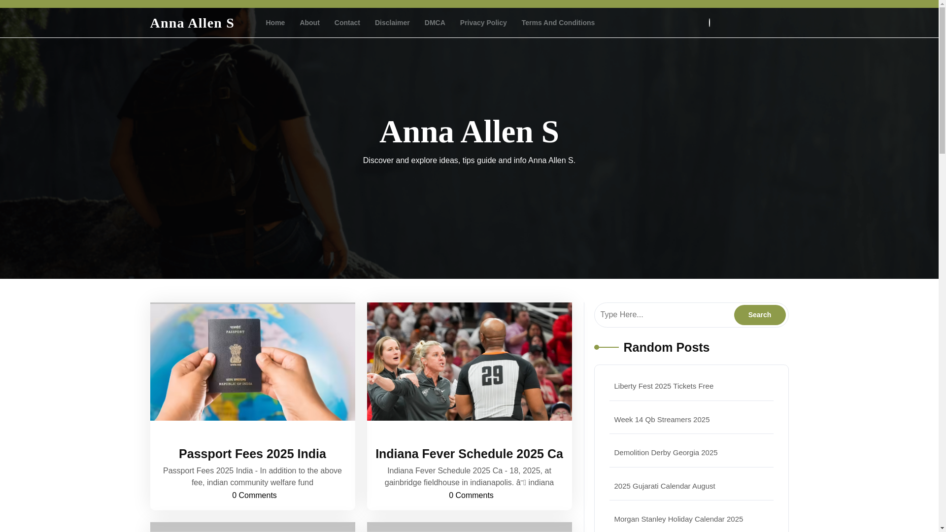 website screenshot of https://annaallens.pages.dev/