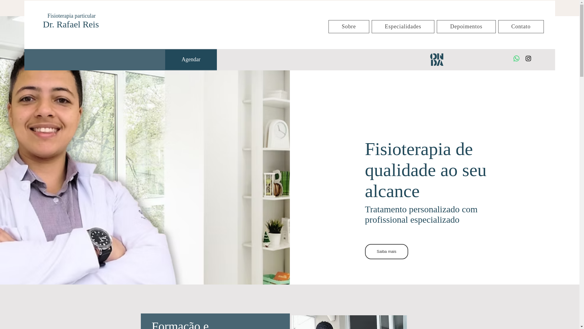 website screenshot of https://fisioterapiaemsp.com.br/