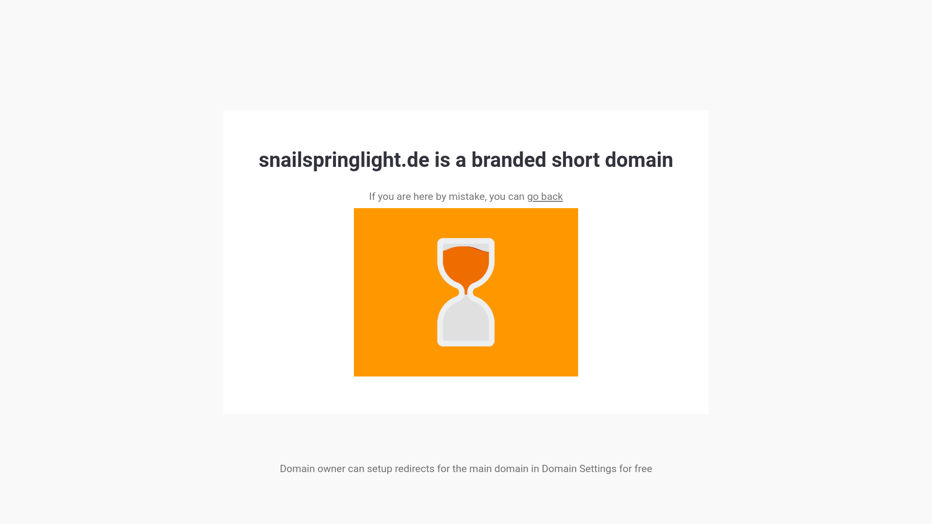 website screenshot of https://snailspringlight.de/