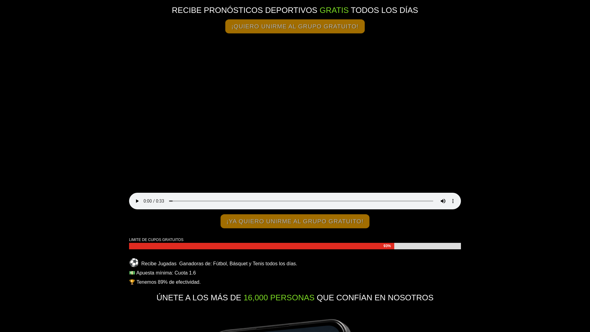 website screenshot of https://losgalacticosoficial.com/