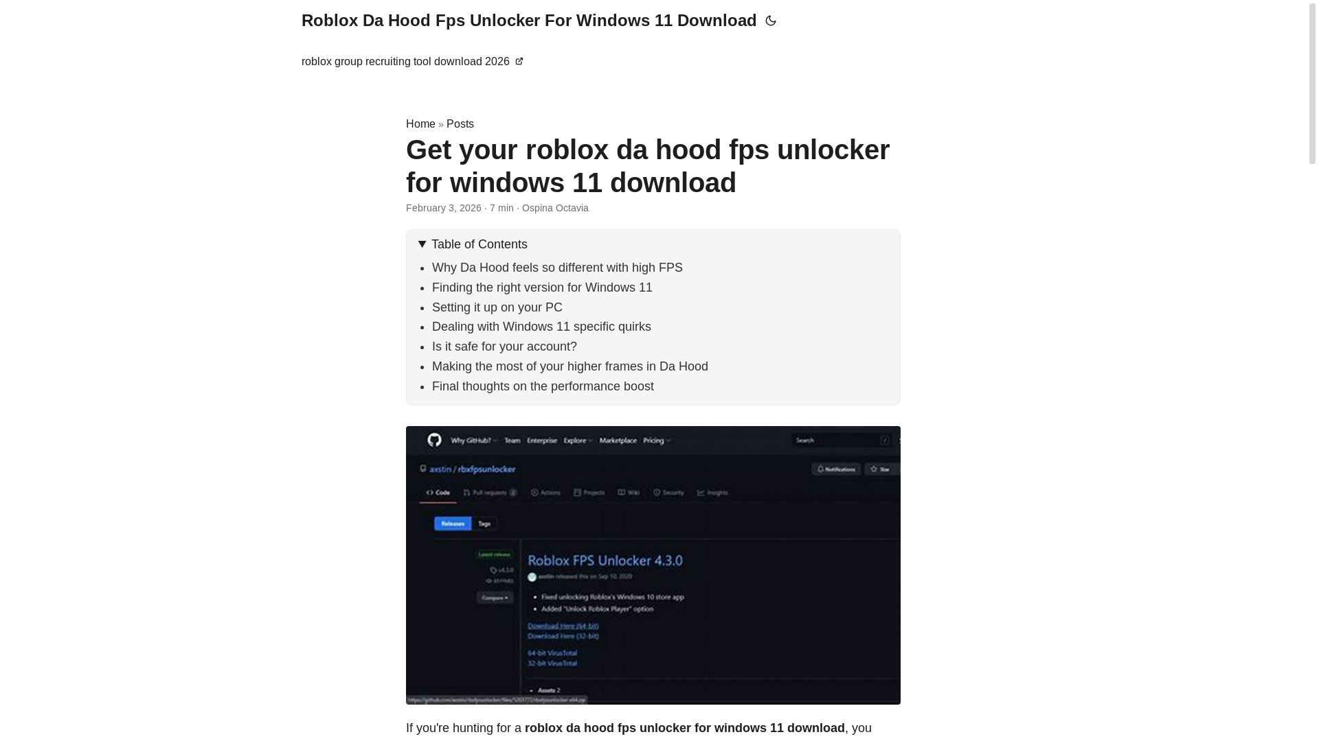 website screenshot of https://roblox-da-hood-fps-unlocker-for-windows-11-download.pages.dev/