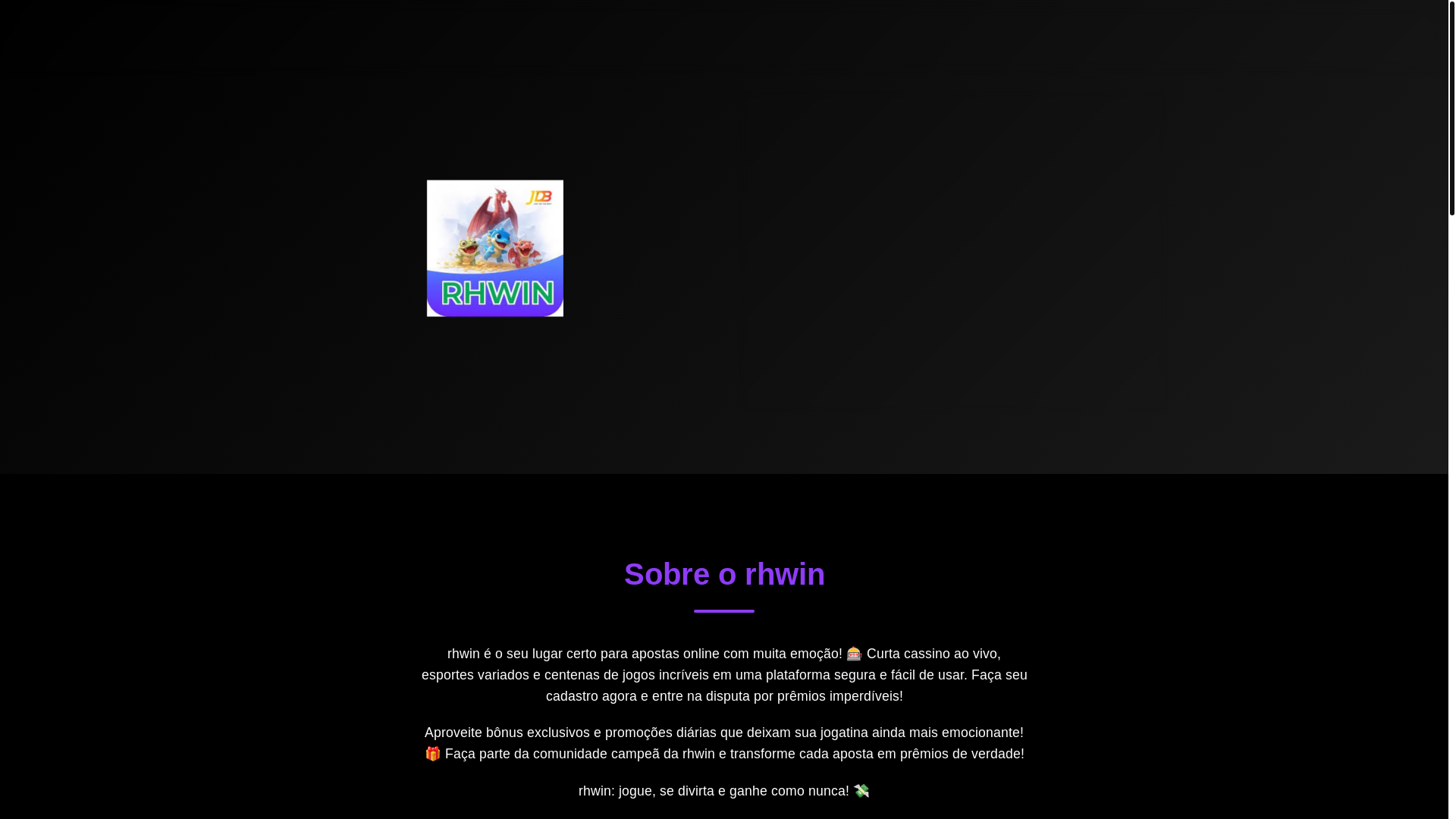website screenshot of https://rhwinaf.com/