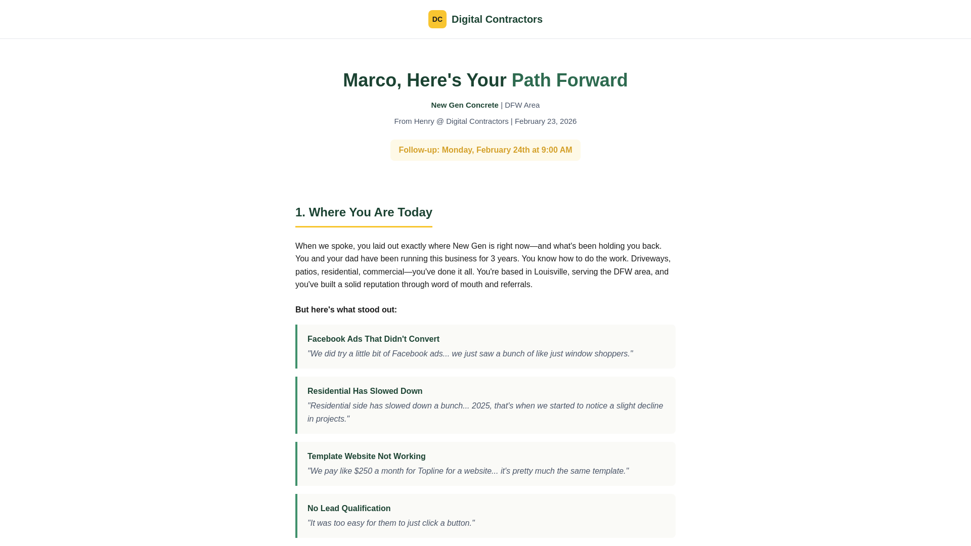 website screenshot of https://new-gen-concrete-followup.pages.dev/