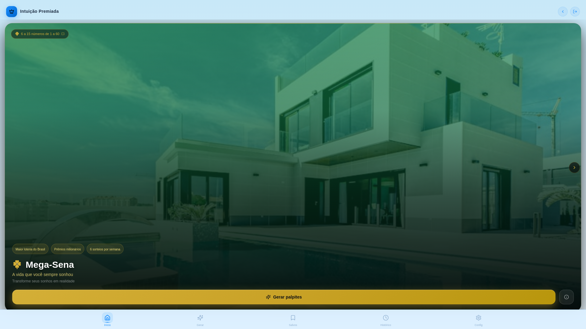 website screenshot of https://palpitedasorte.info/