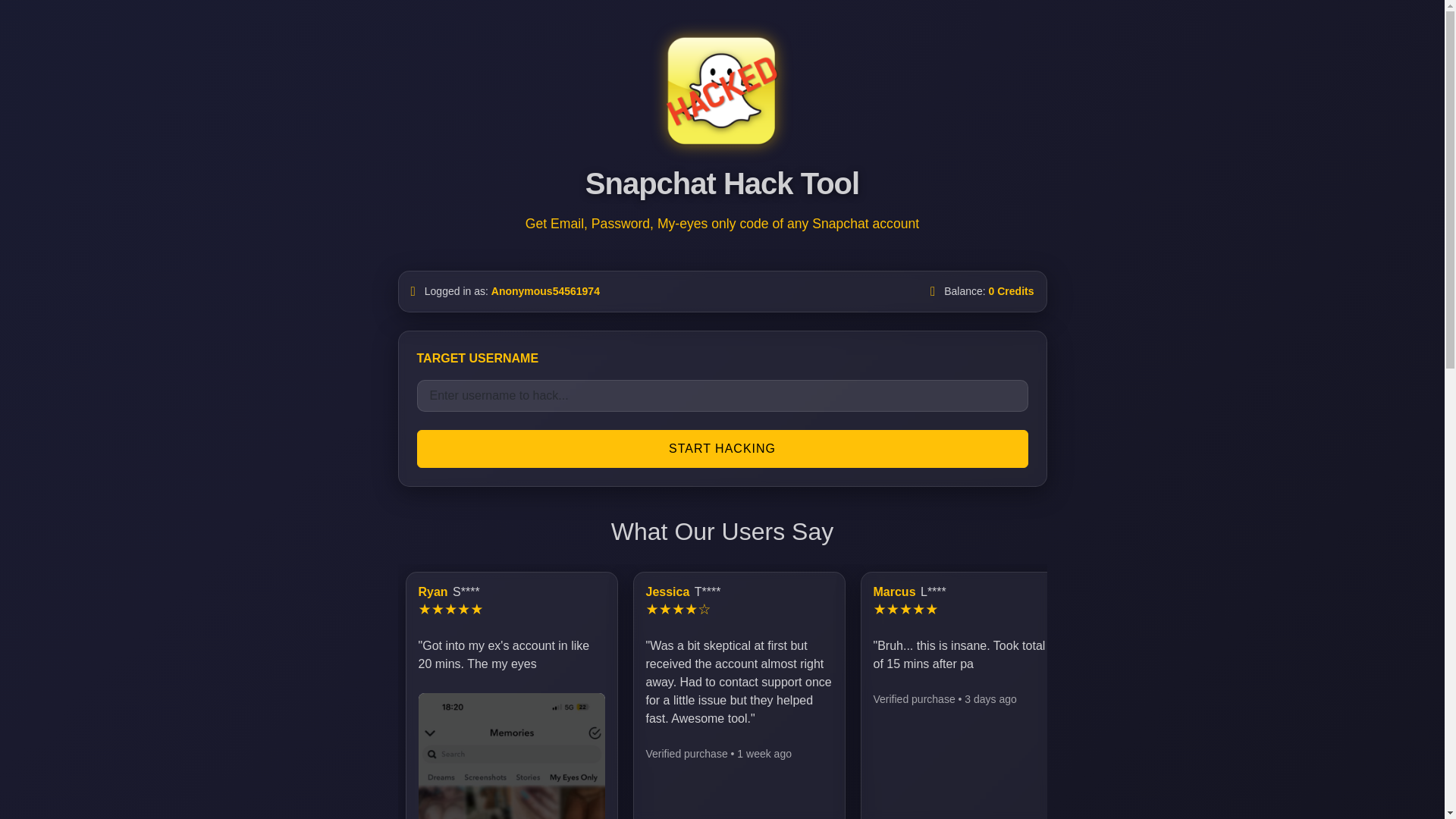 website screenshot of https://snapchatleaked.pages.dev/