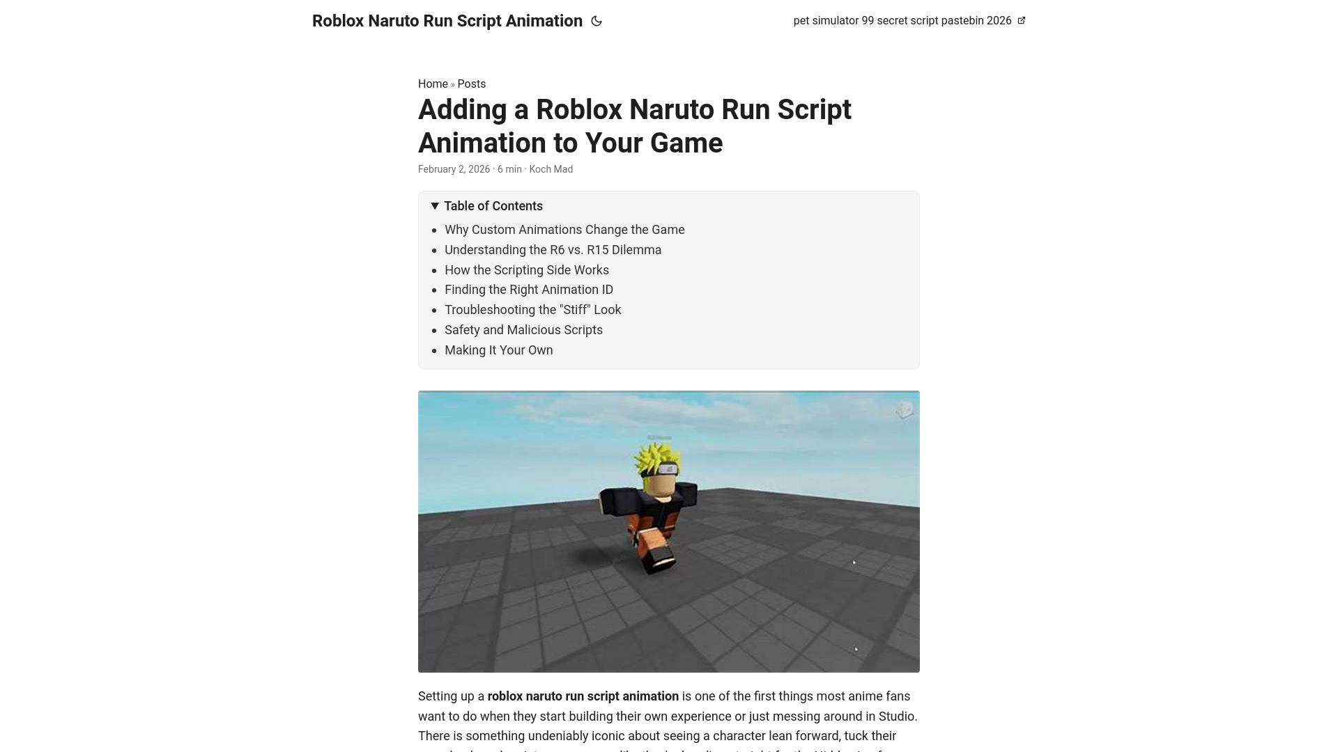 website screenshot of https://roblox-naruto-run-script-animation.pages.dev/
