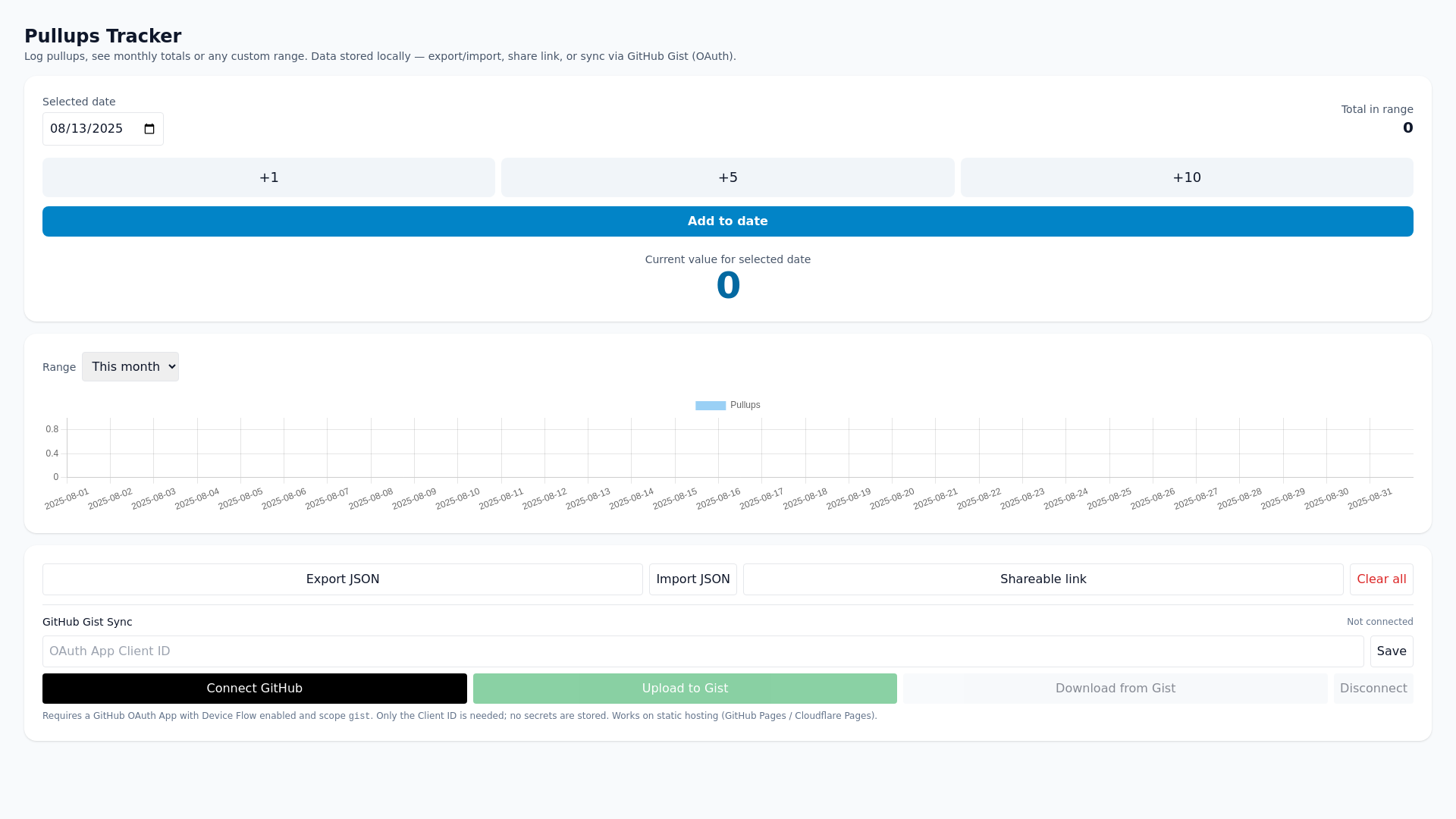 website screenshot of https://pulluptracker.pages.dev/