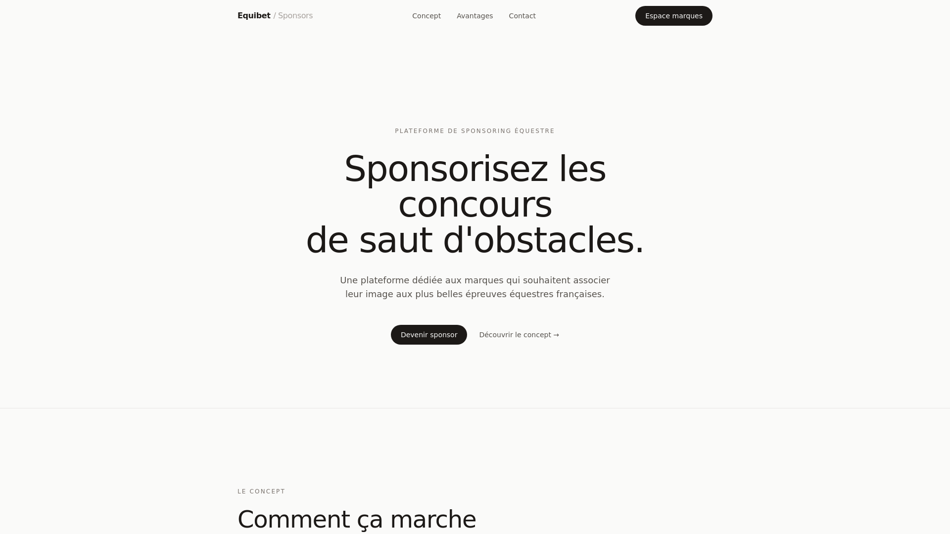 website screenshot of https://equibet-site.pages.dev/