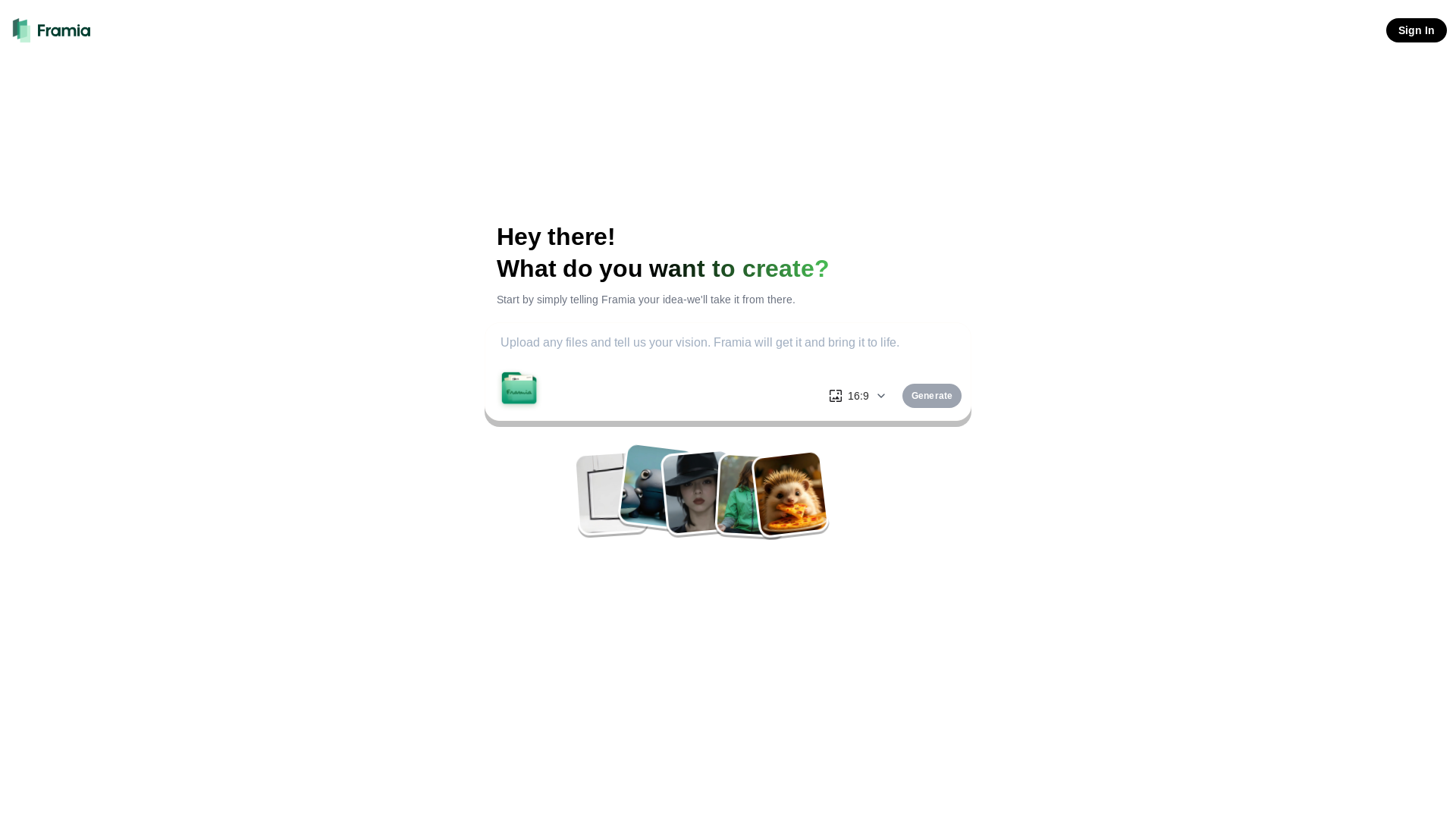 website screenshot of https://framia-payment-test.pages.dev/