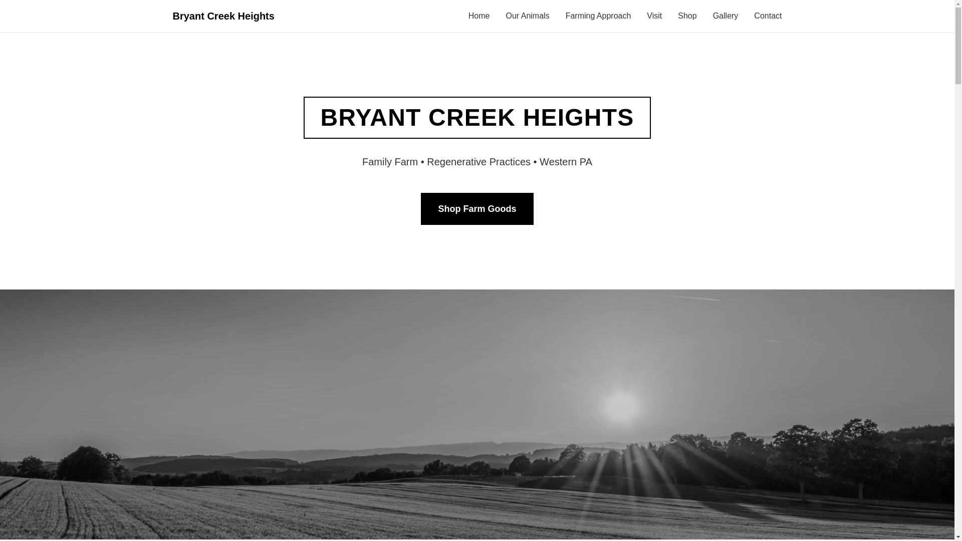 website screenshot of https://bryantcreekheights.com/