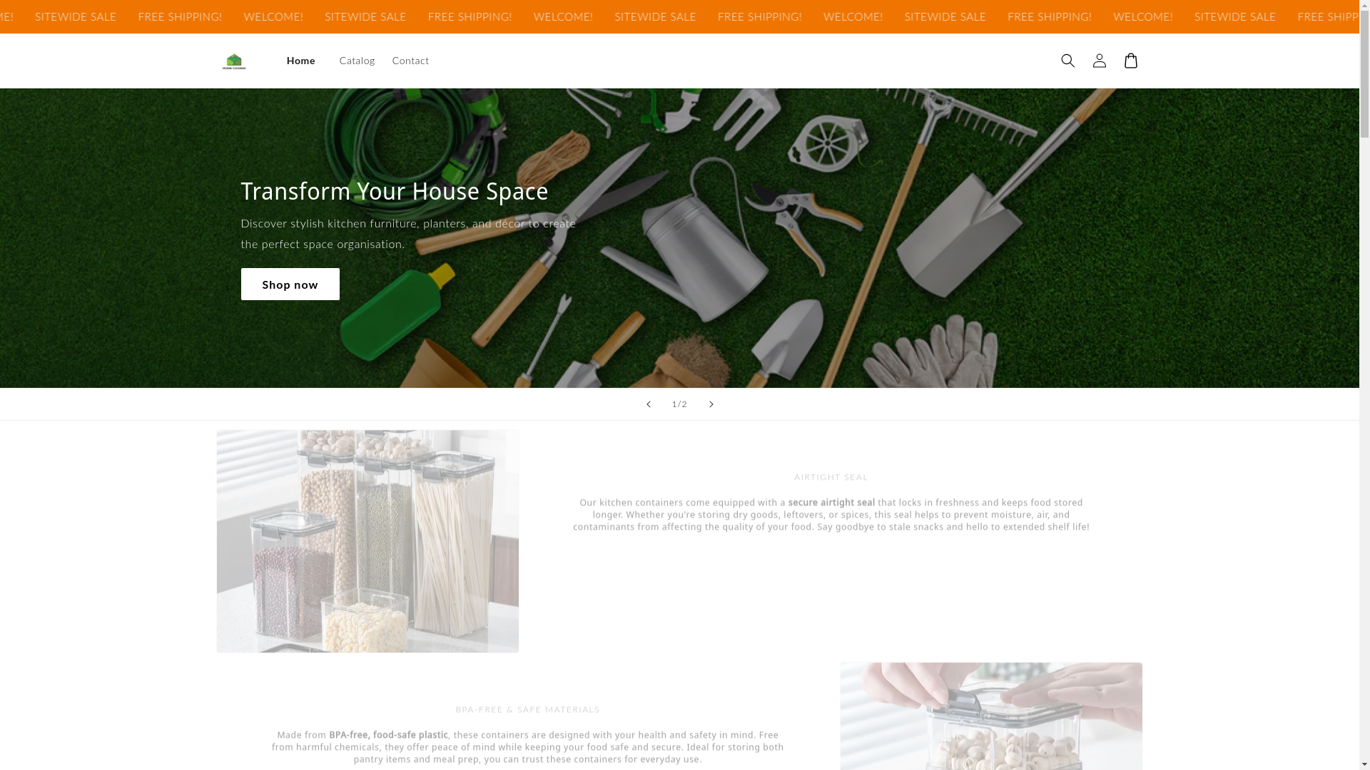 website screenshot of https://tamproduct.store/