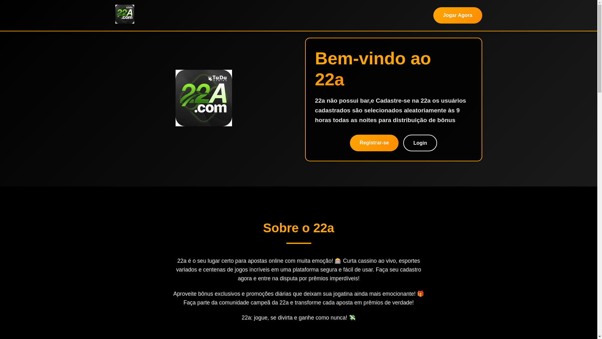website screenshot of https://22agame.com/