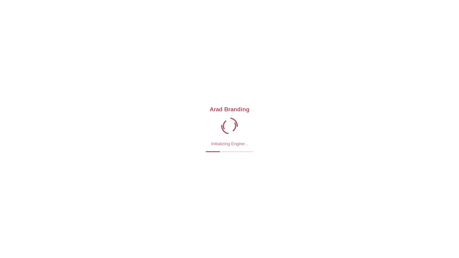 website screenshot of https://aradbranding.com/login