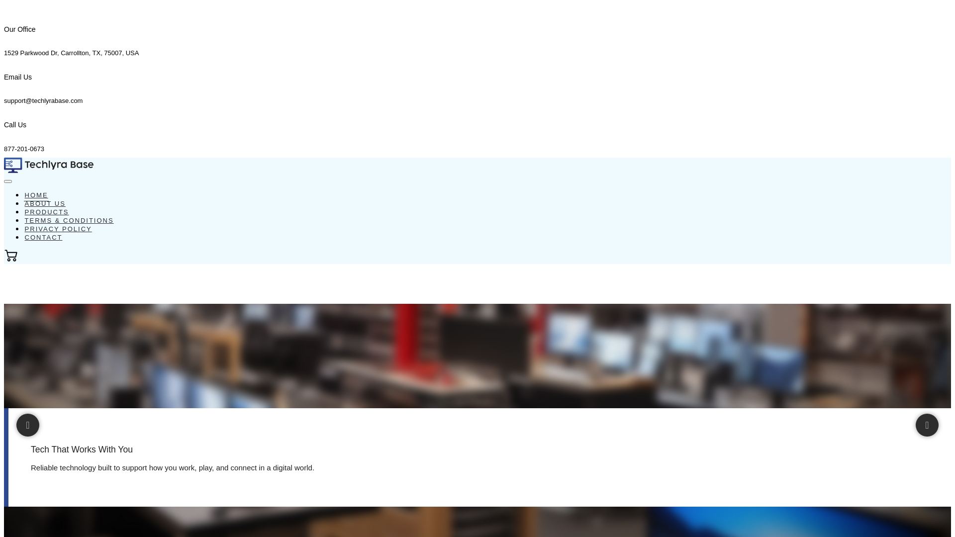 website screenshot of https://techlyrabase.com/