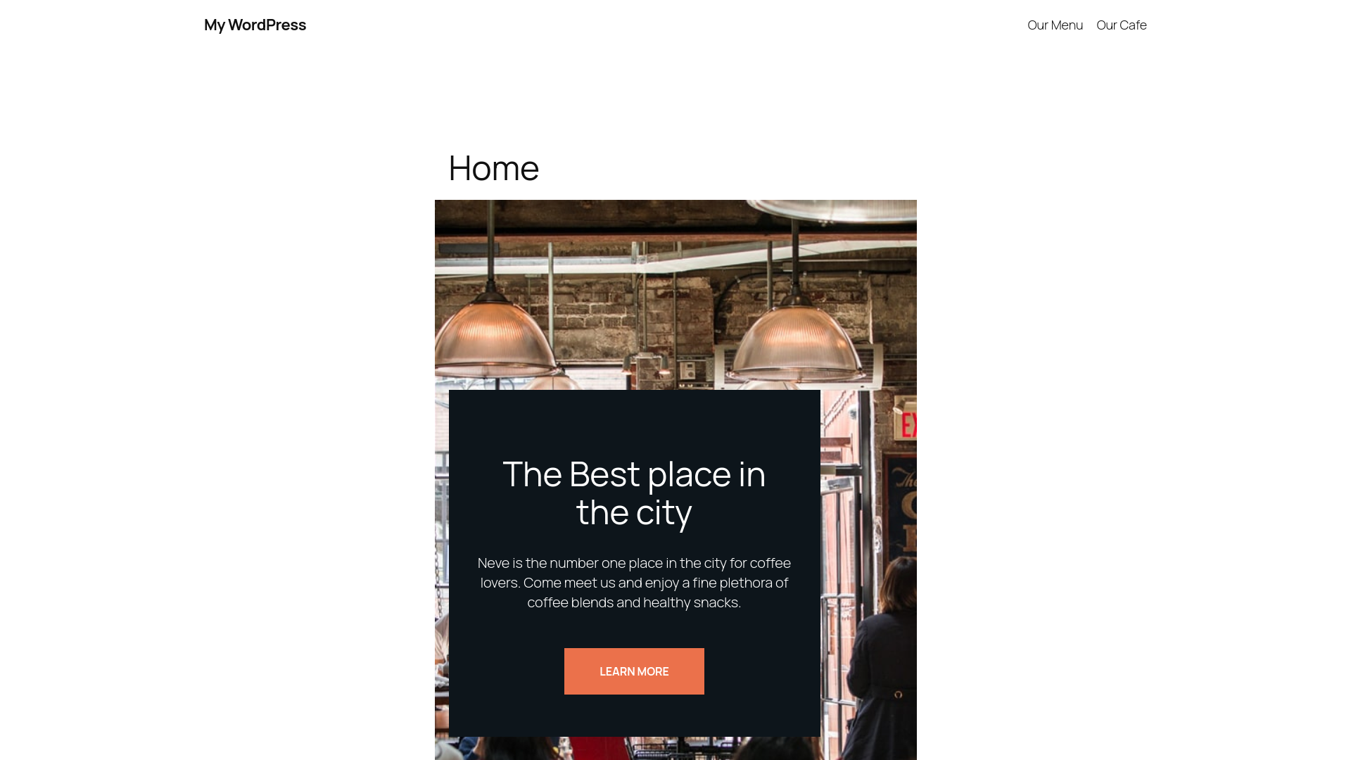 website screenshot of https://bertierosecafe.com
