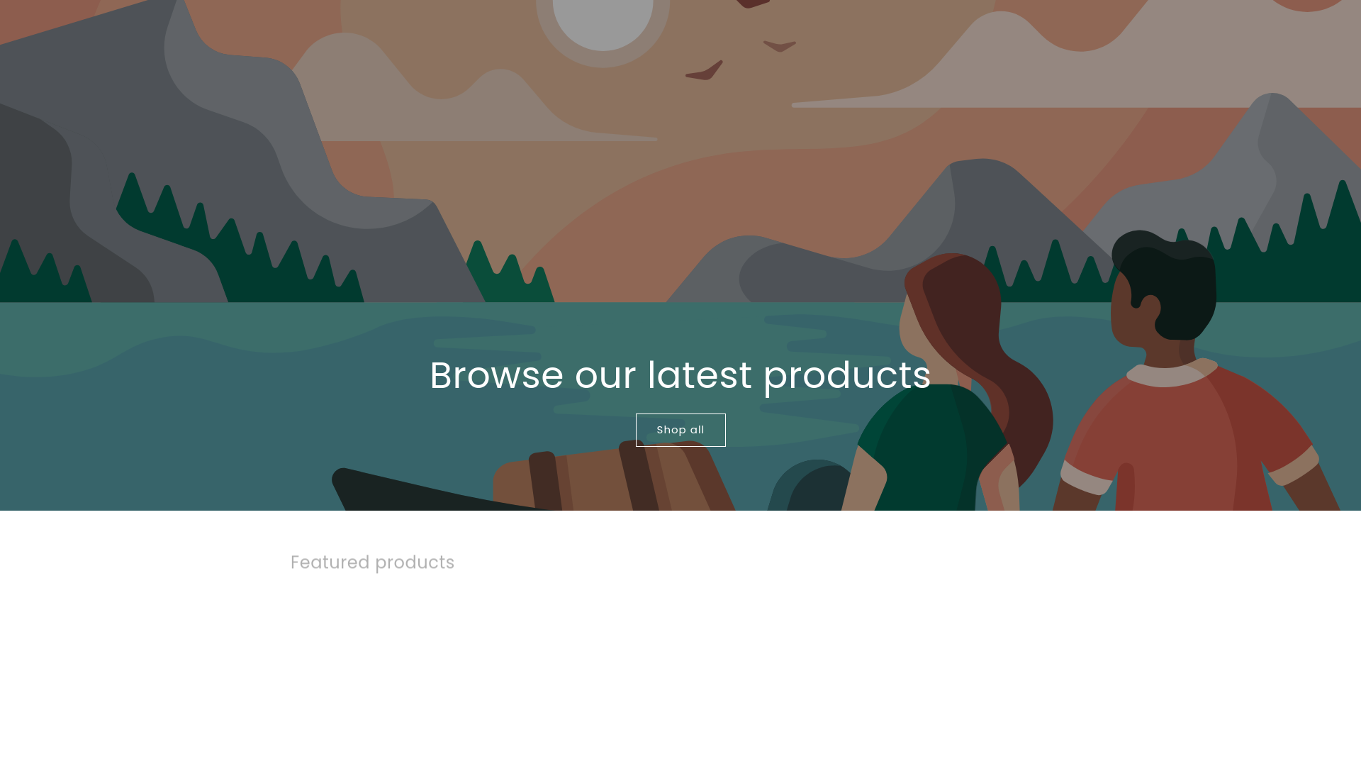 website screenshot of https://tiendacatar.com/